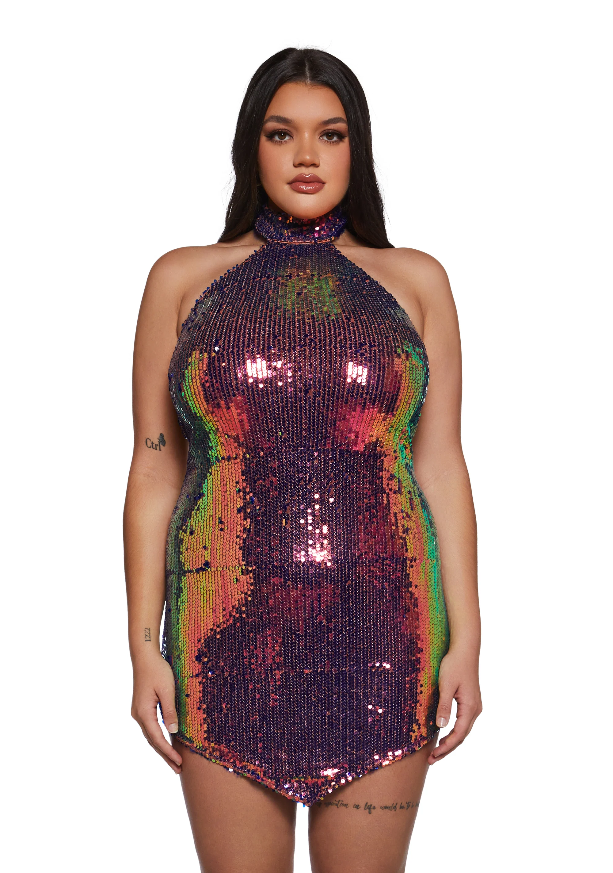 City Sparks Sequined Dress - Image 2