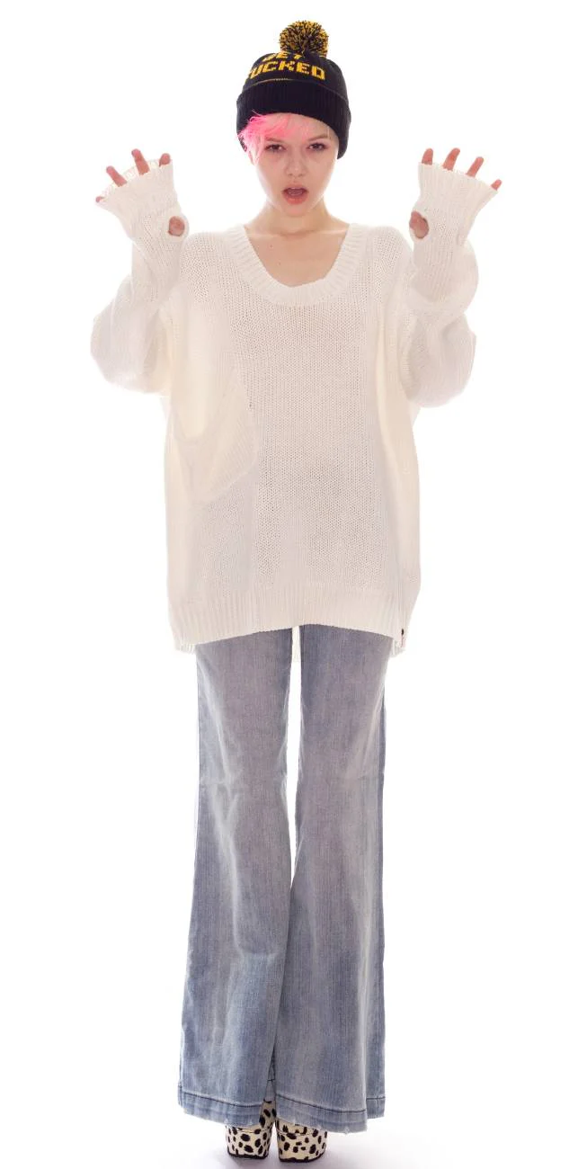 Classic Chunky Knit Jumper - Image 2