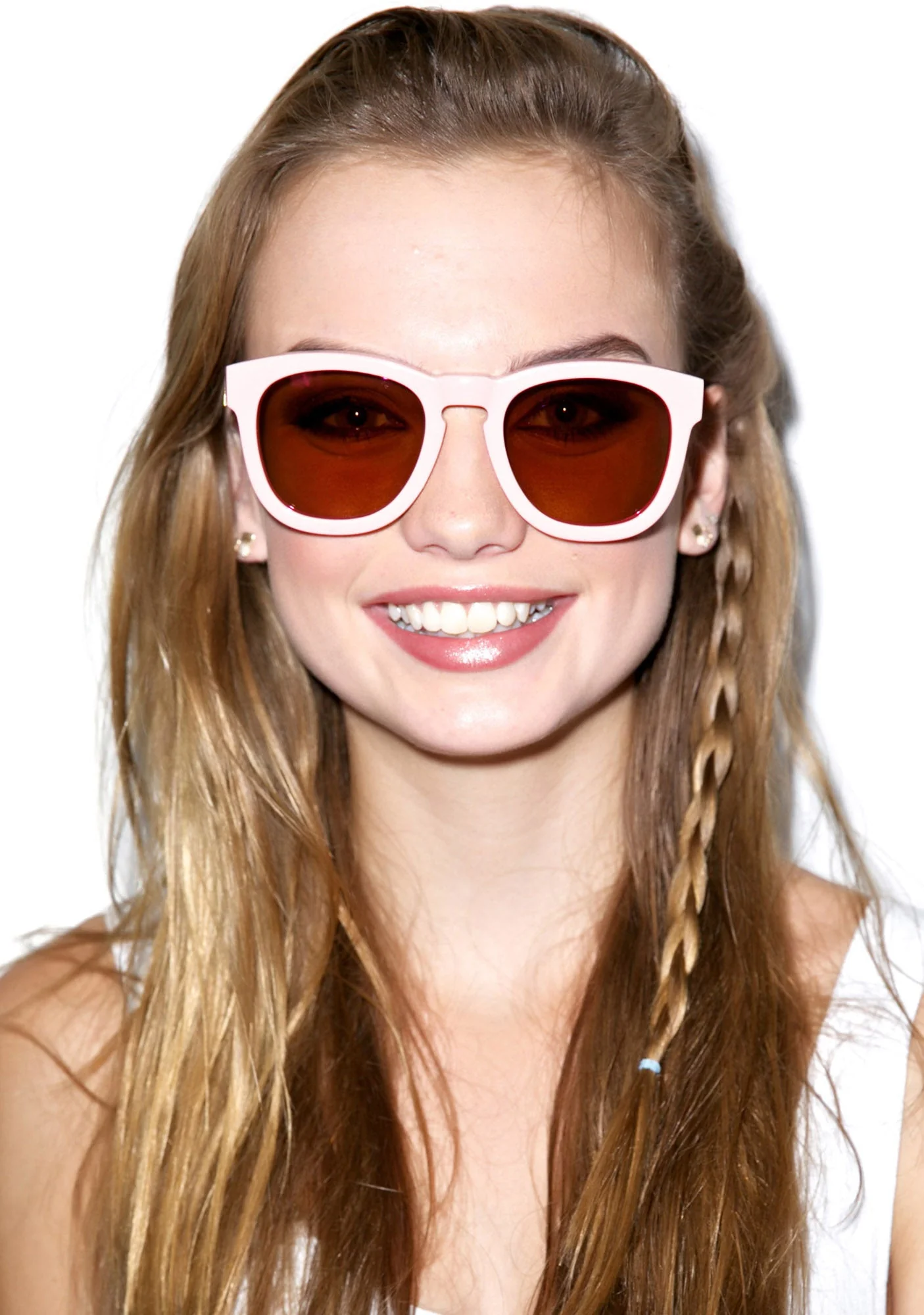 Classic Fox Mirror Sunglasses - Black - Image 24