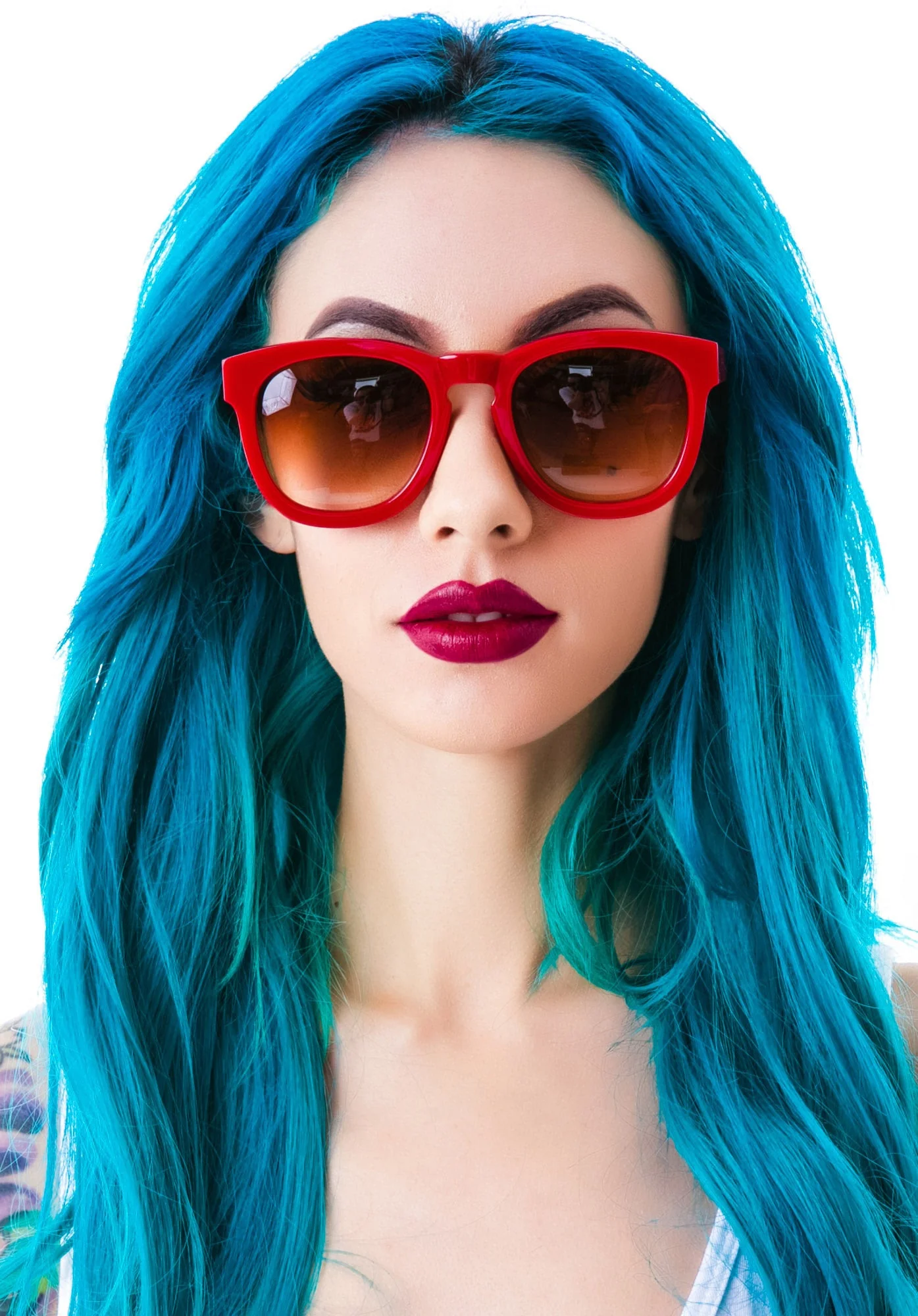 Classic Fox Sunglasses - Stripe - Image 31