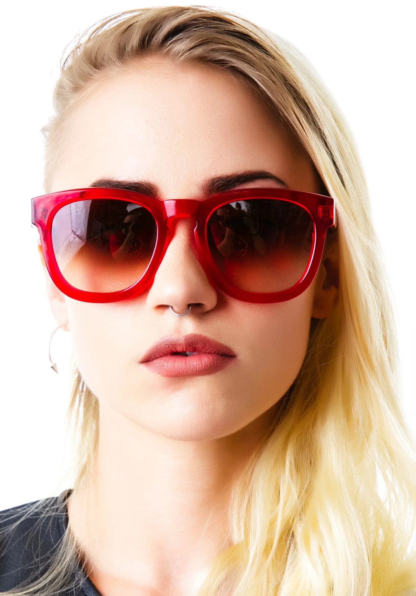 Classic Fox Sunglasses - Black - Image 41
