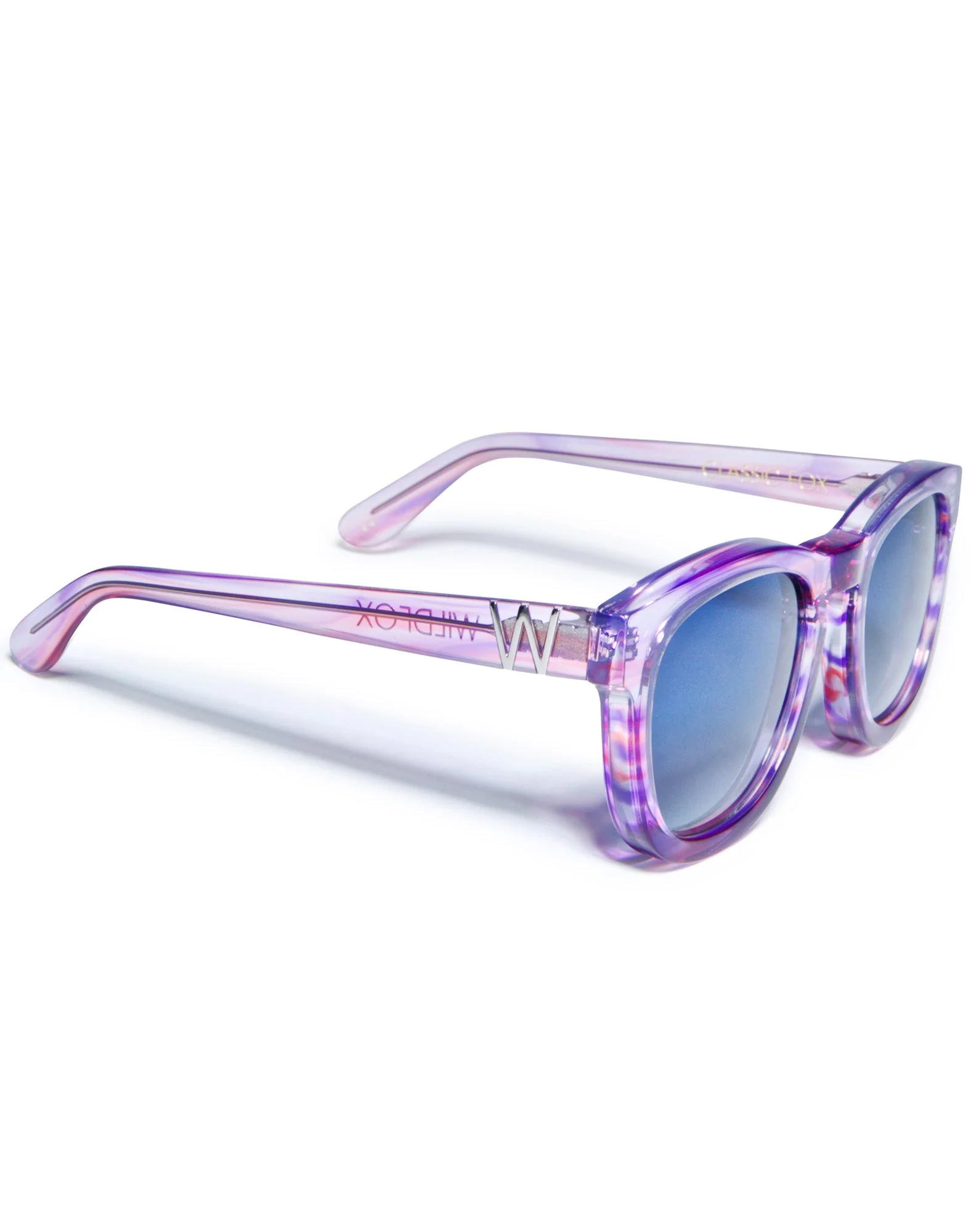 Classic Fox Sunglasses - Blue - Image 33