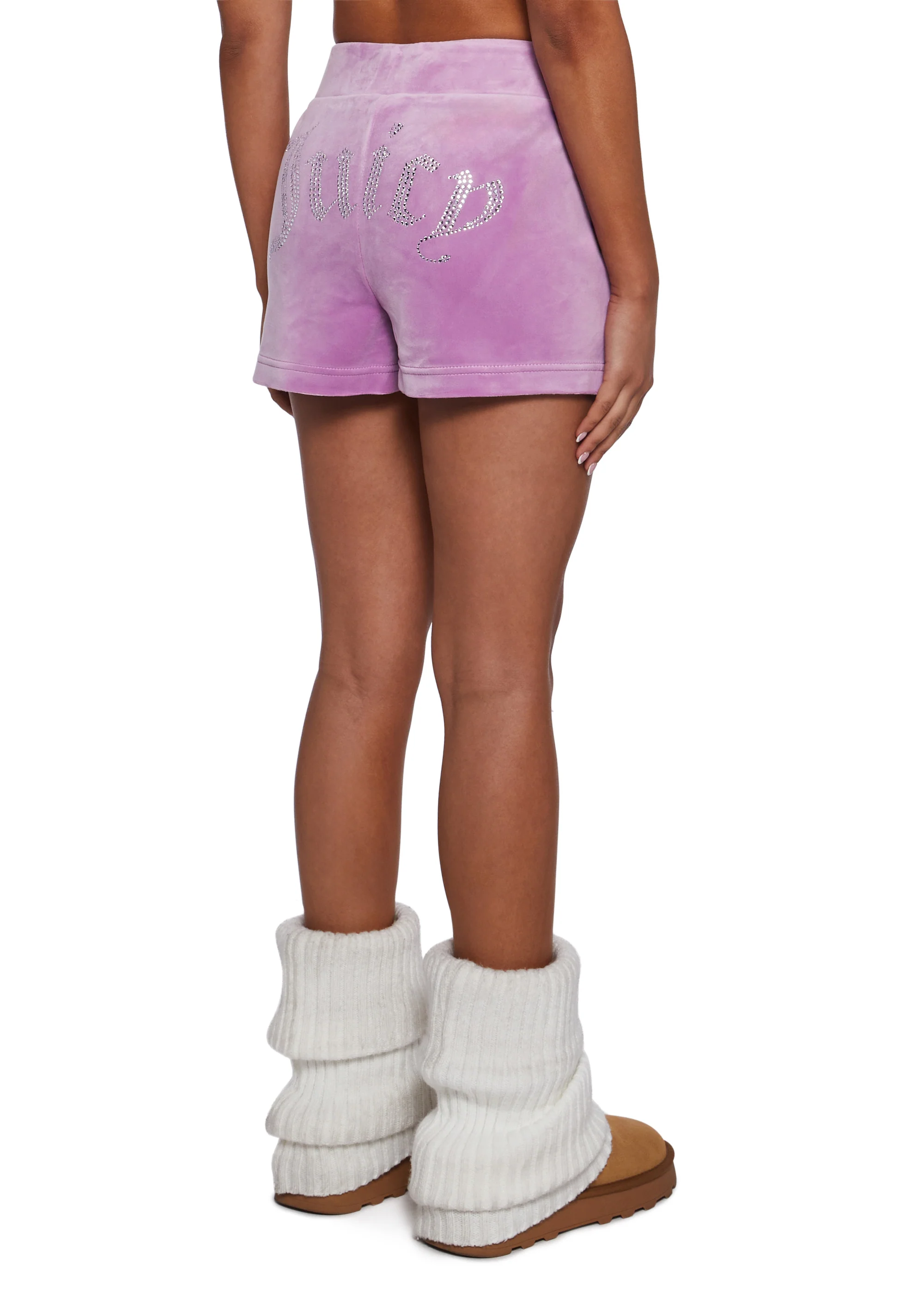 OG Bling Shorts - Purple - Image 4