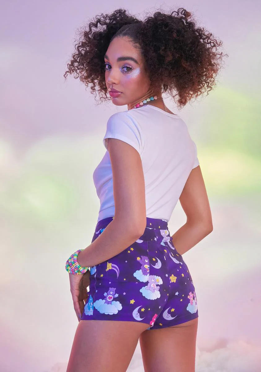 Cloud Covers Twill Graphic Shorts - Image 4