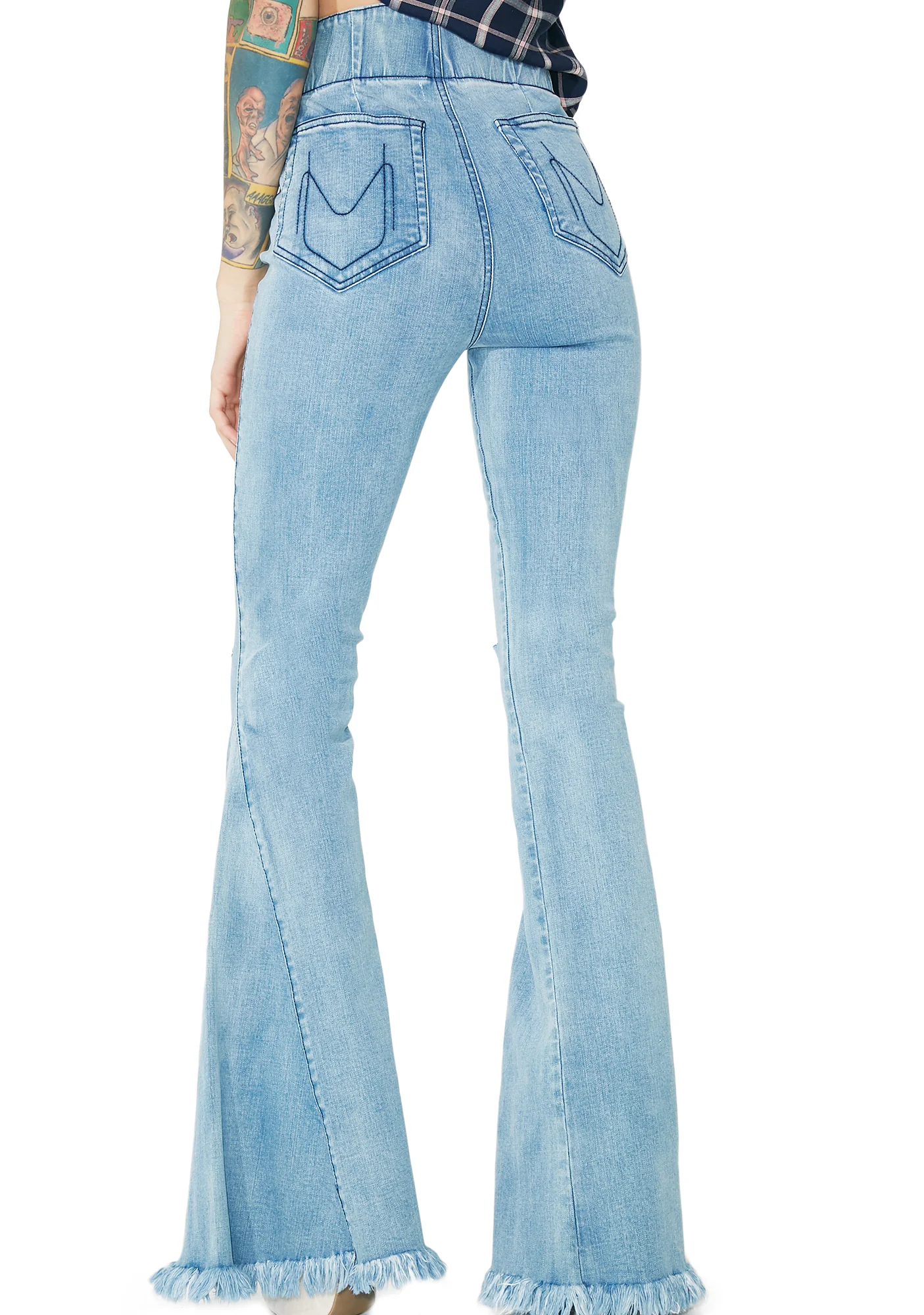 Cloud Nine Ring My Bell Flared Pants - Image 3