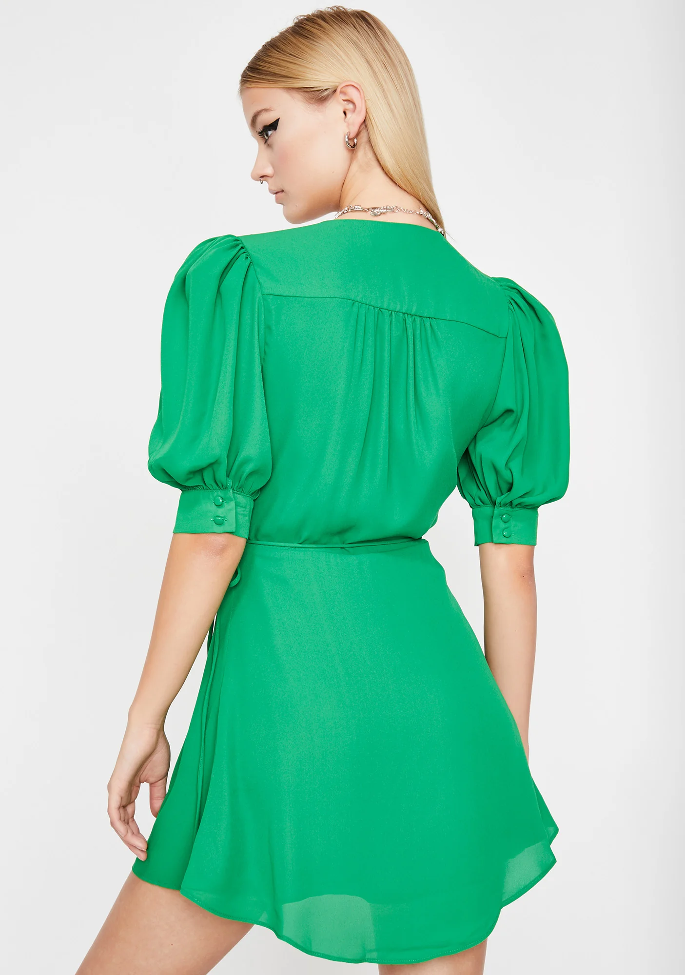 Clover Babe Goals Wrap Dress - Image 4