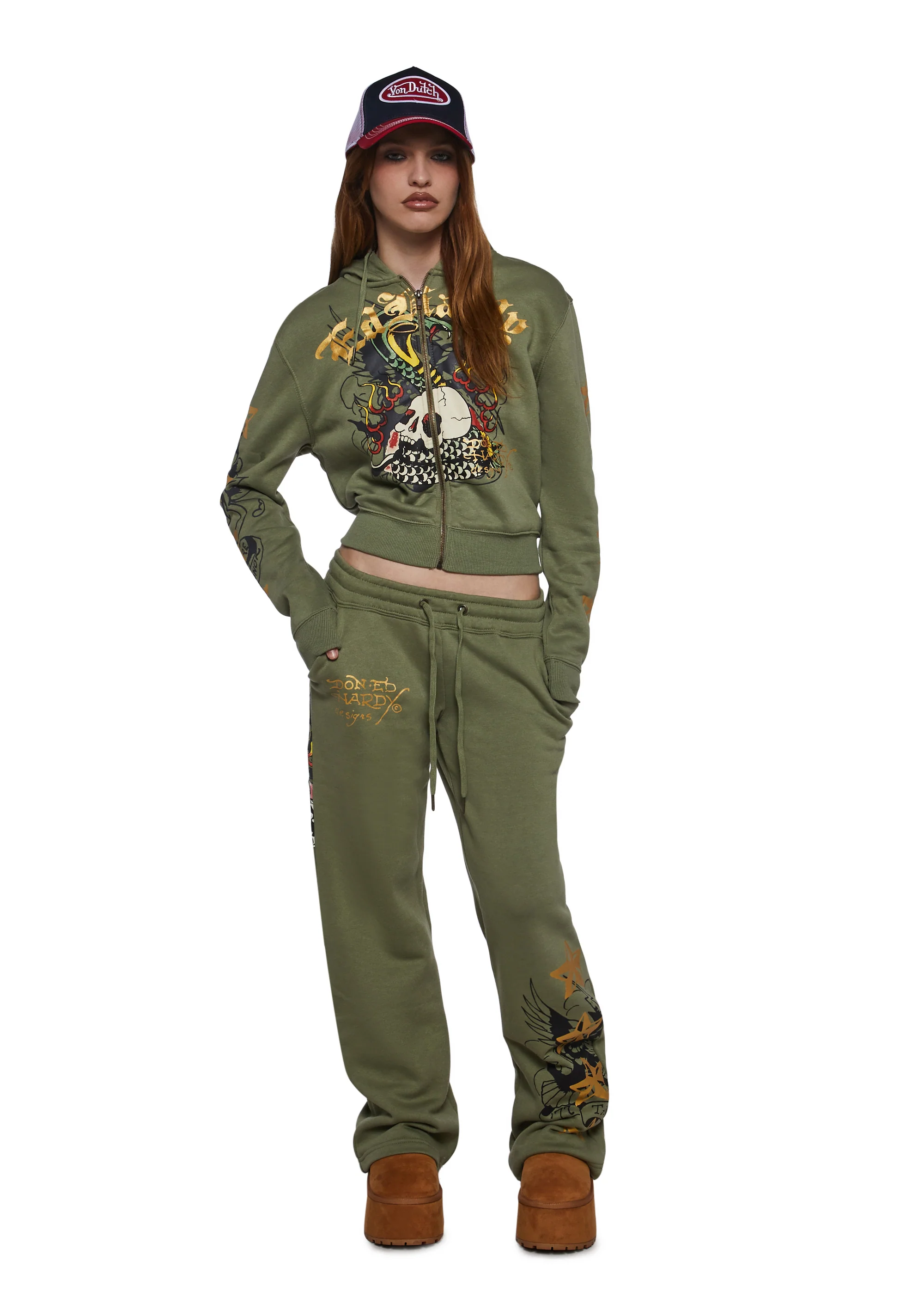 Cobra Flame Sweatpants - Image 2