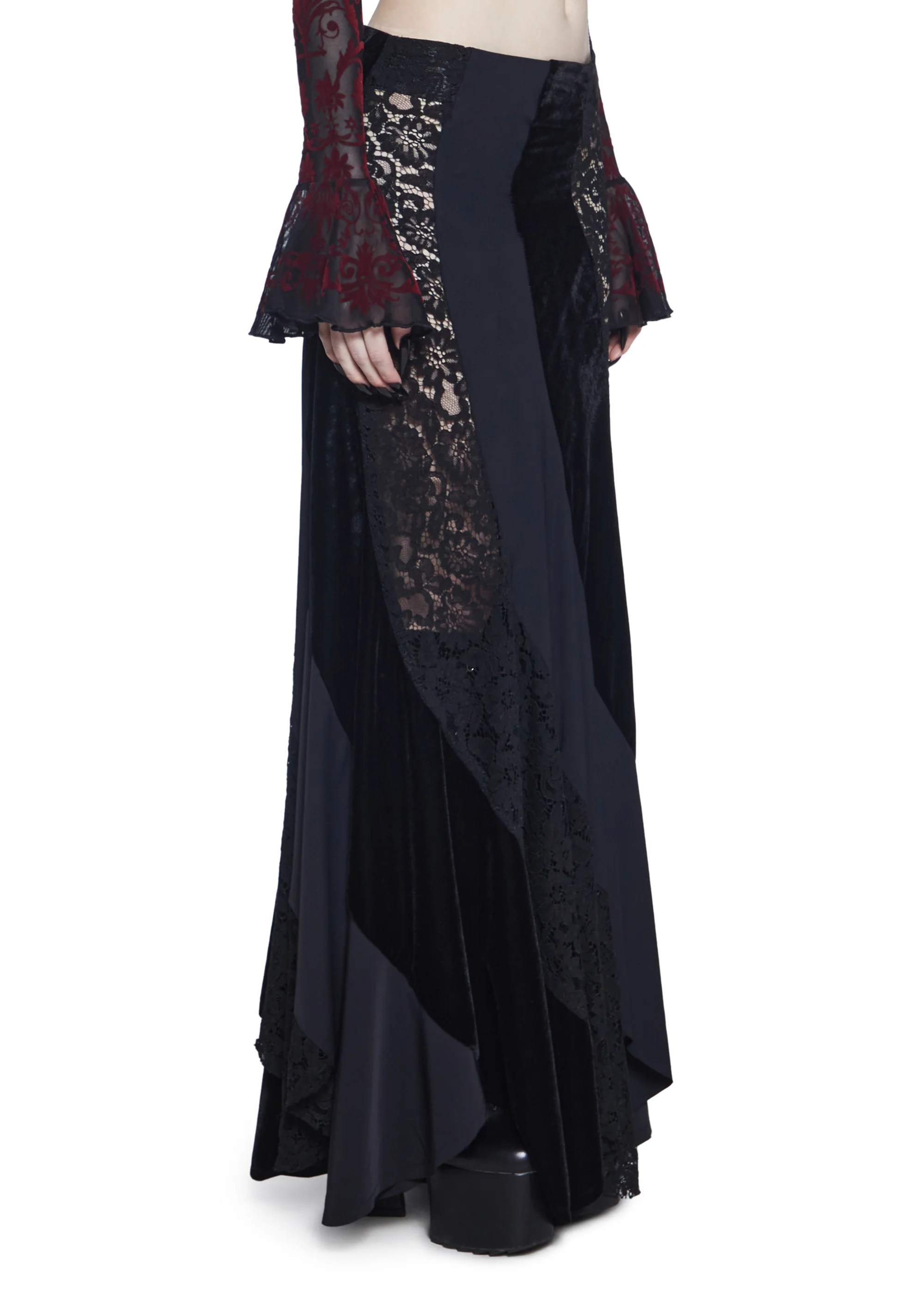Coffin Dreams Maxi Skirt - Image 3