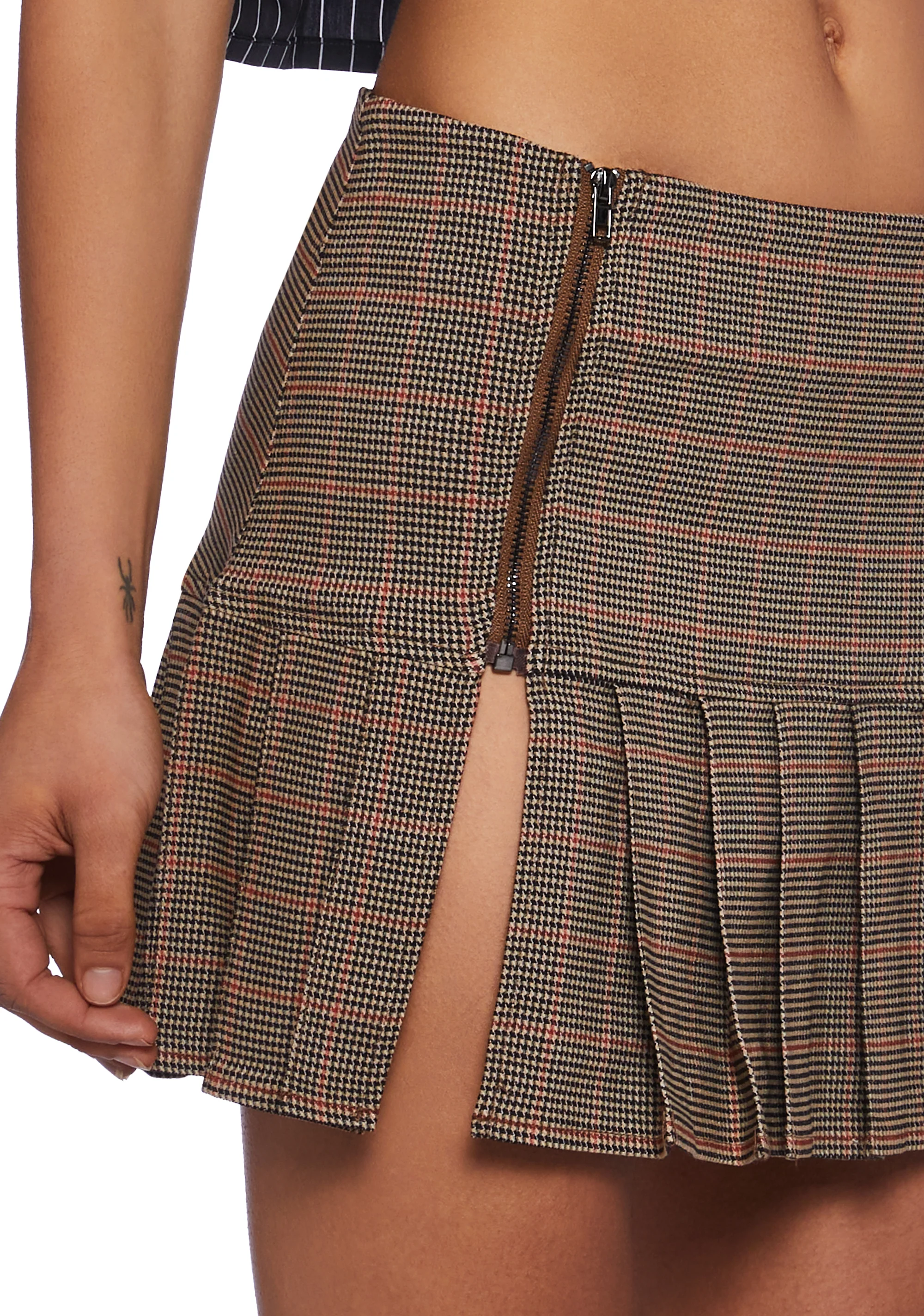 Collegiate Affairs Plaid Mini Skirt - Image 5