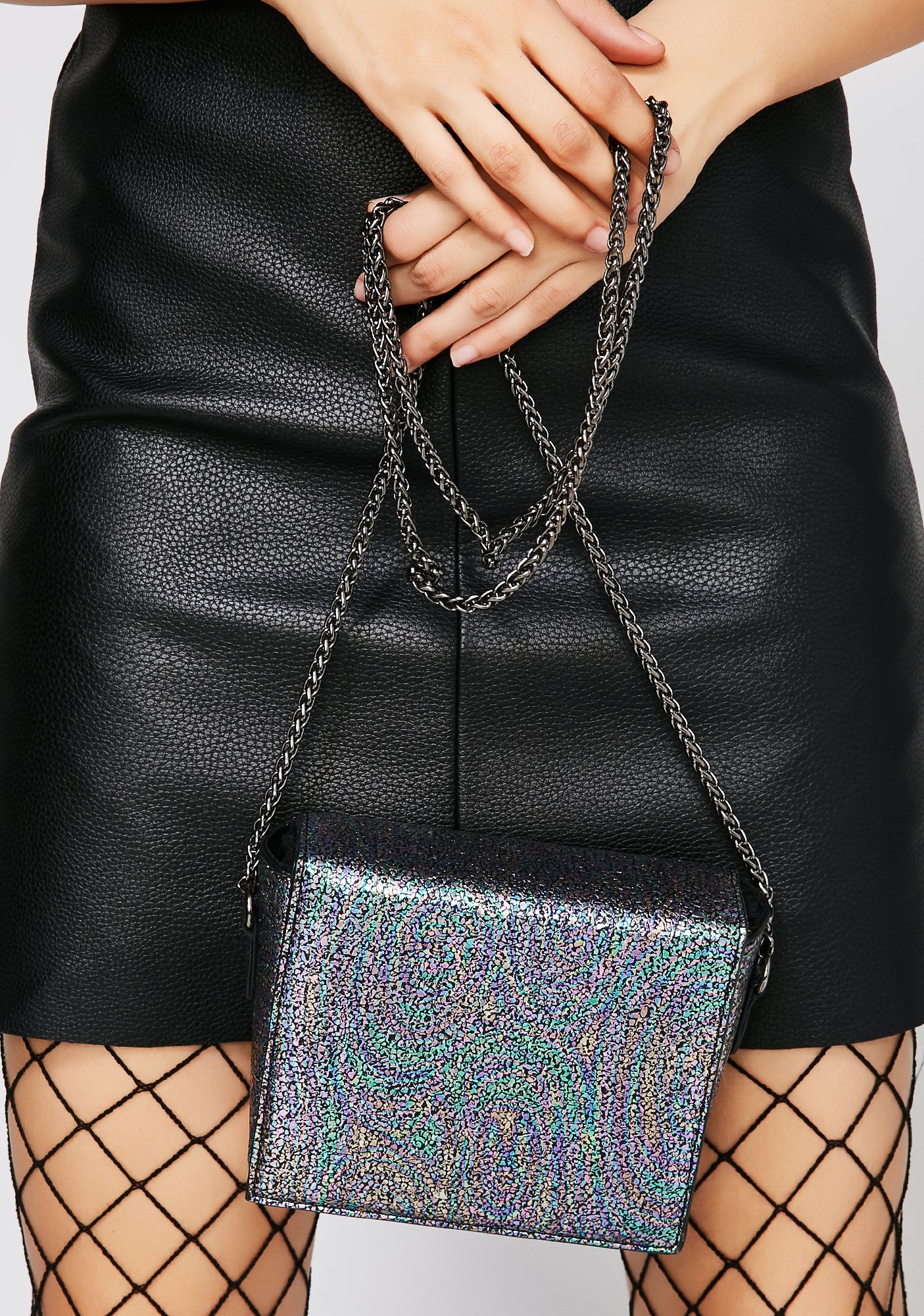 Color Coded Glitter Bag - Image 2