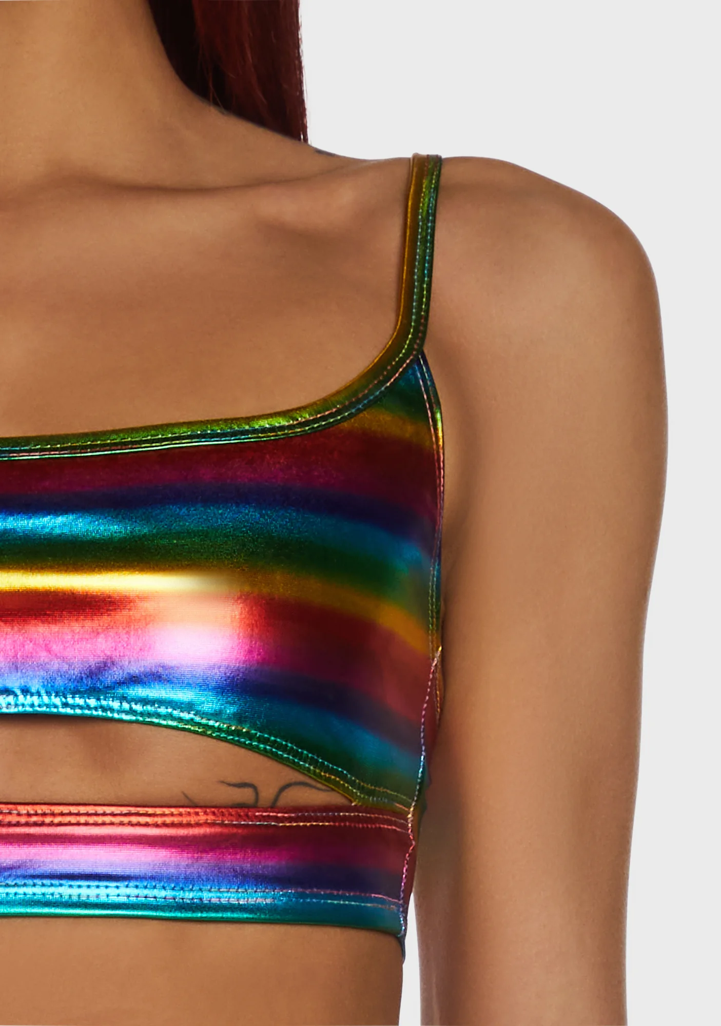 Color Me Happy Striped Bra Top - Image 2