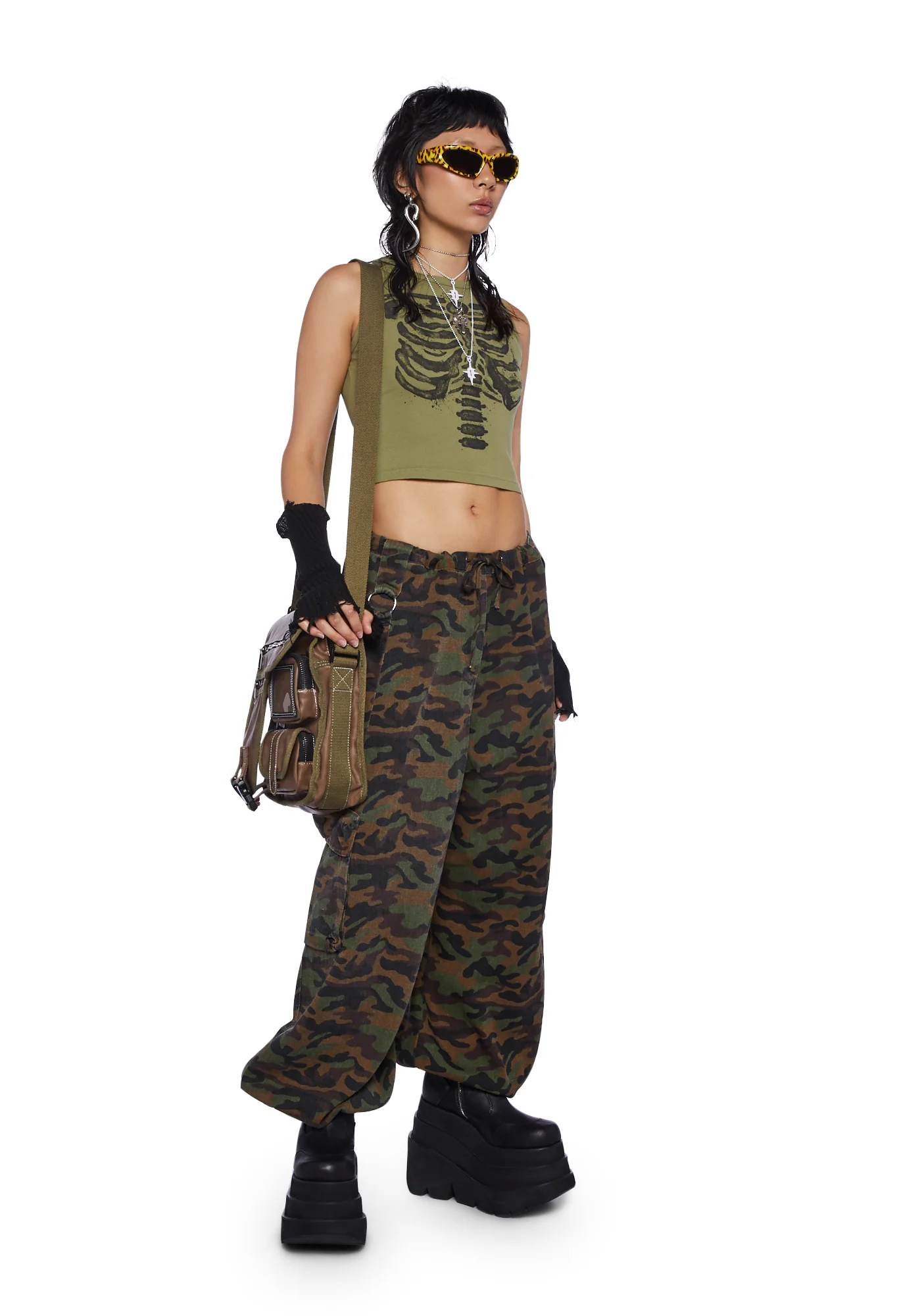 Commander Cameo Parachute Pants - Image 2