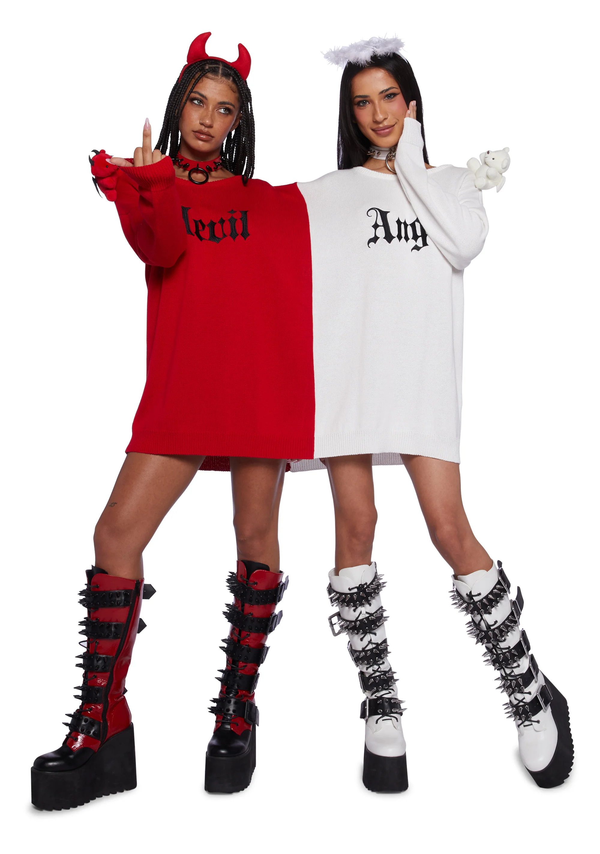 Heavenly Temptations Knit Sweater Set - Image 2