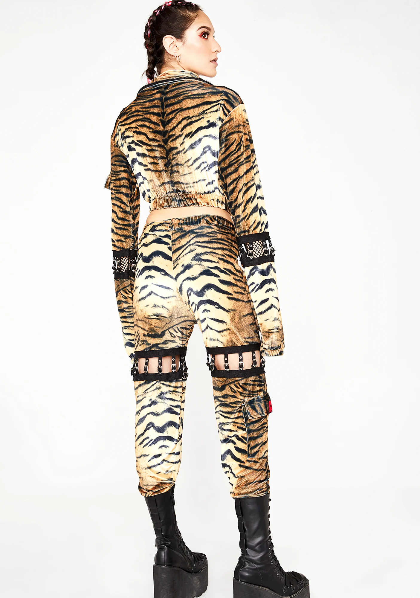 Connected Tiger Cargo Pants - Image 4