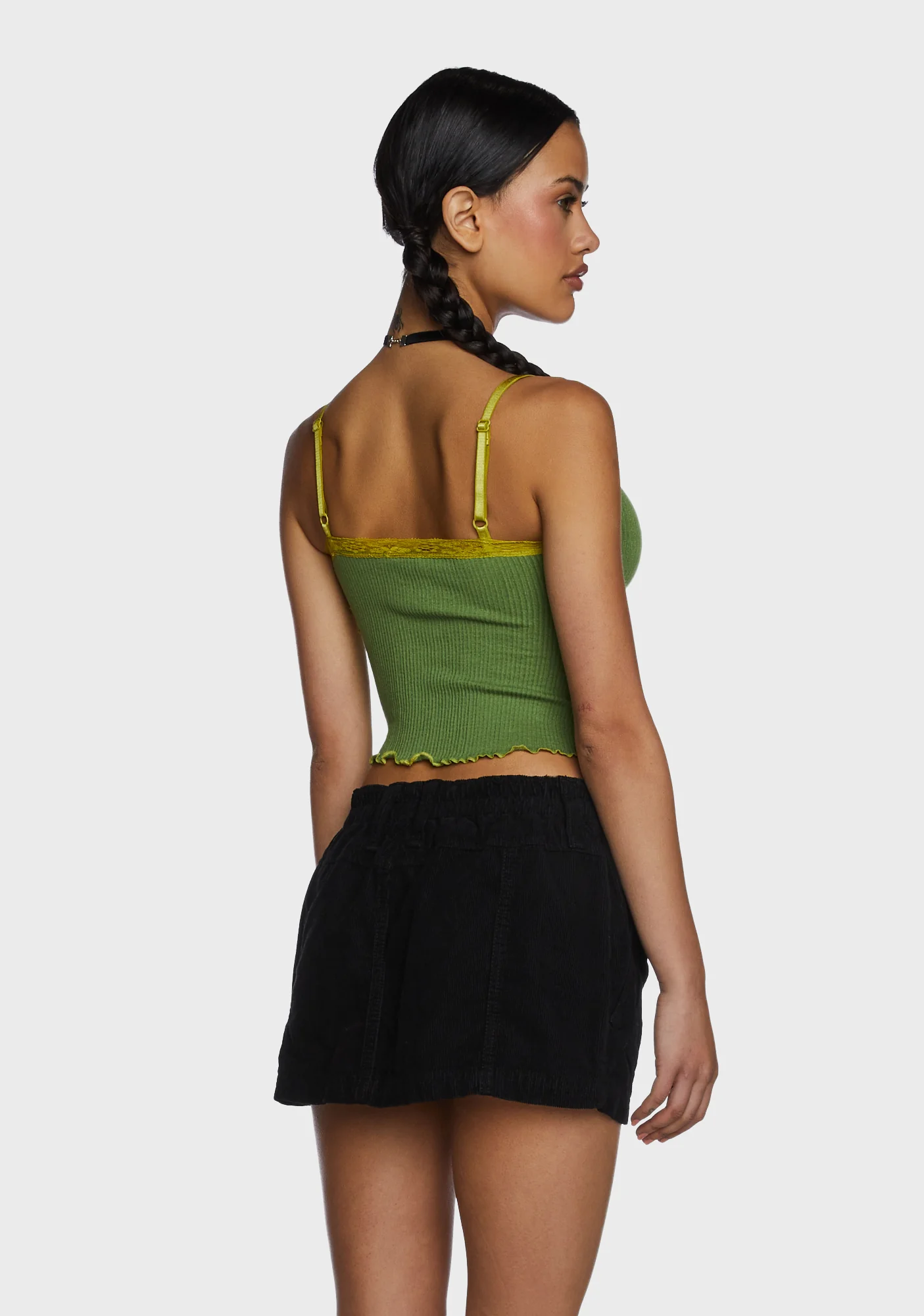 Contrast Lace Cami Top - Image 4