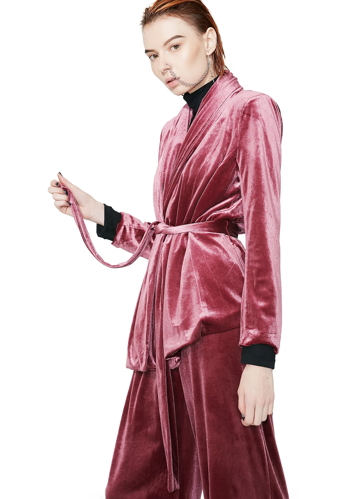 Control Freak Wrap Blazer - Image 2
