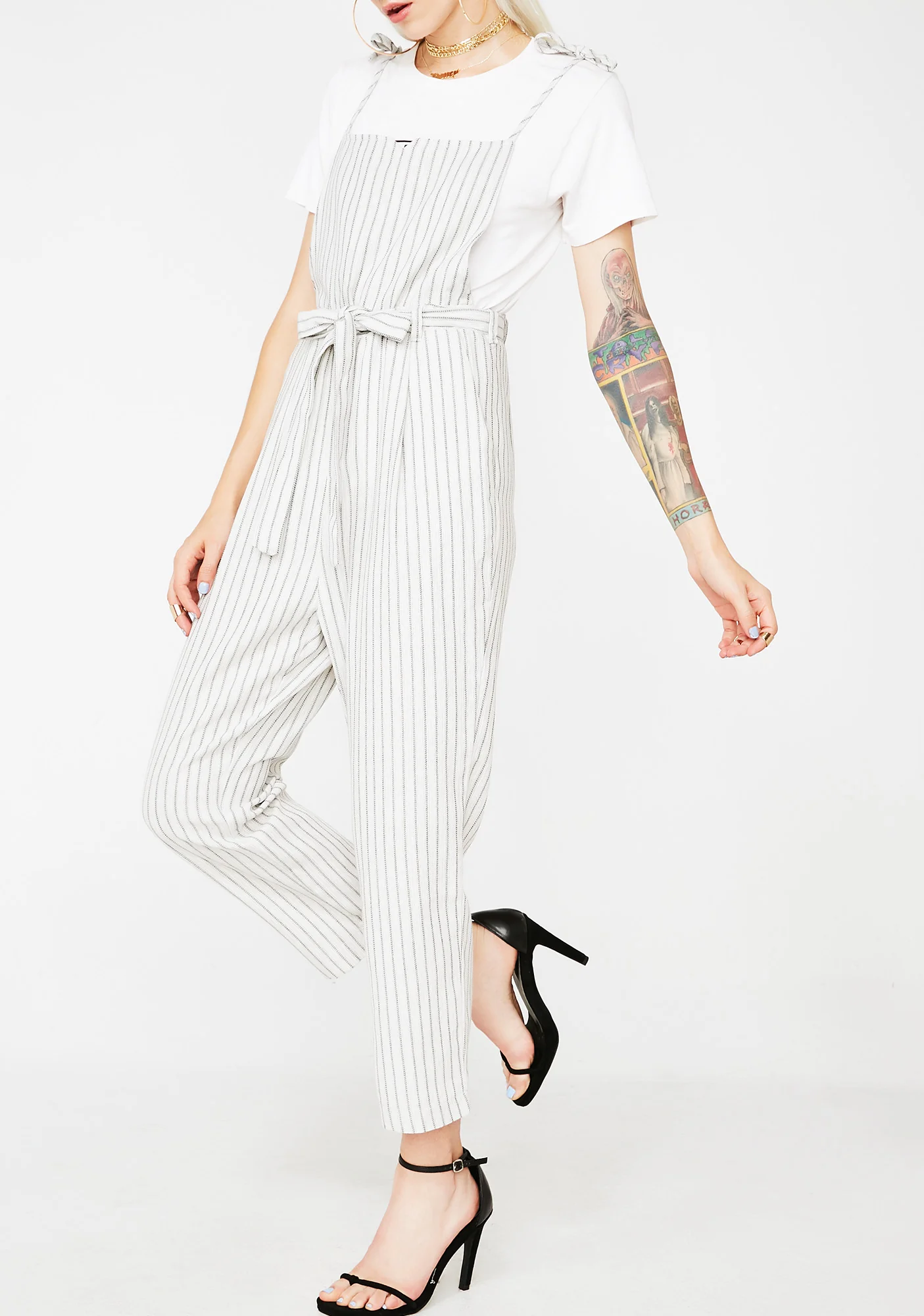 Controlla Pinstripe Jumpsuit - Image 5