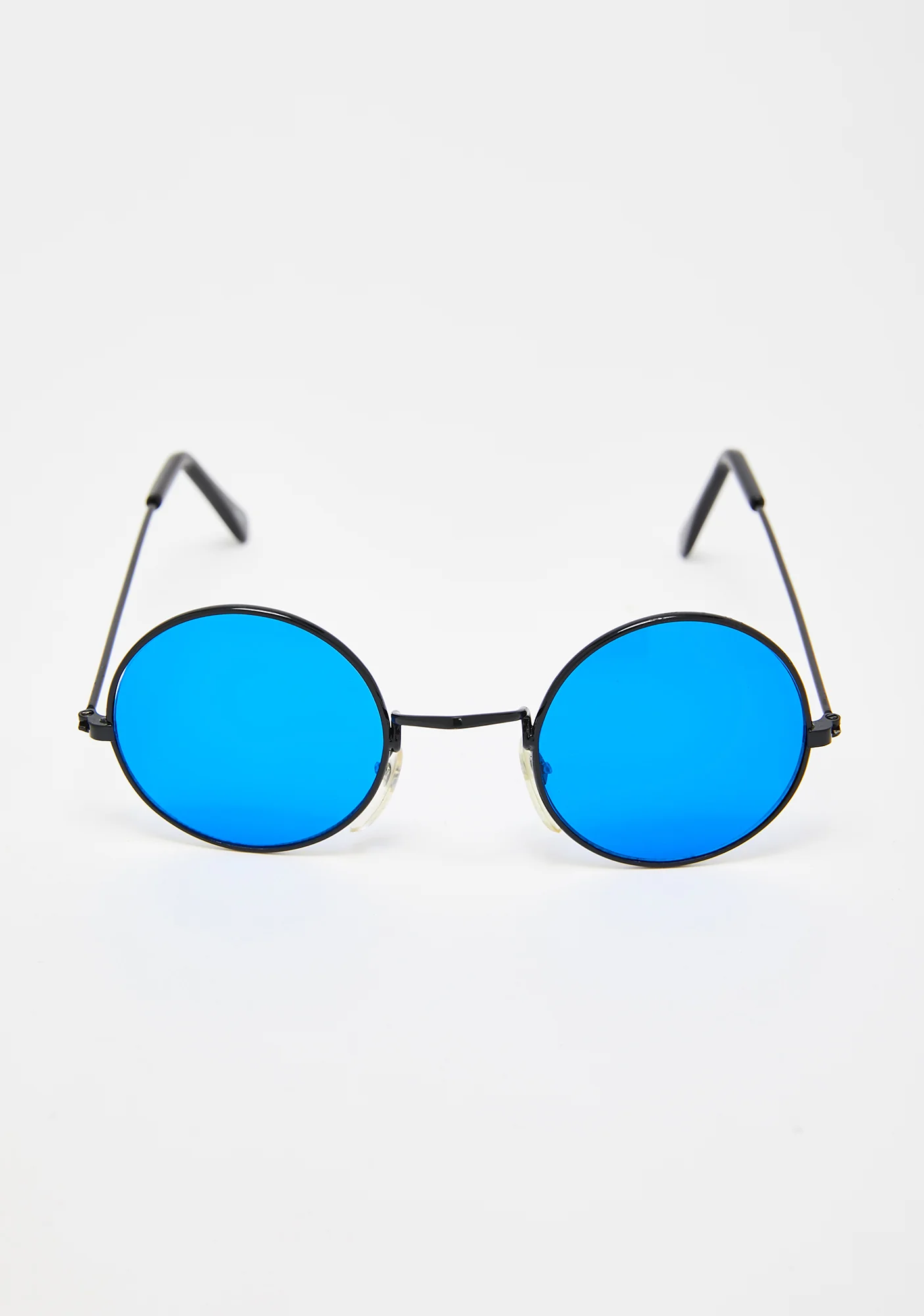 Cool Blue Rounder Sunglasses - Image 2