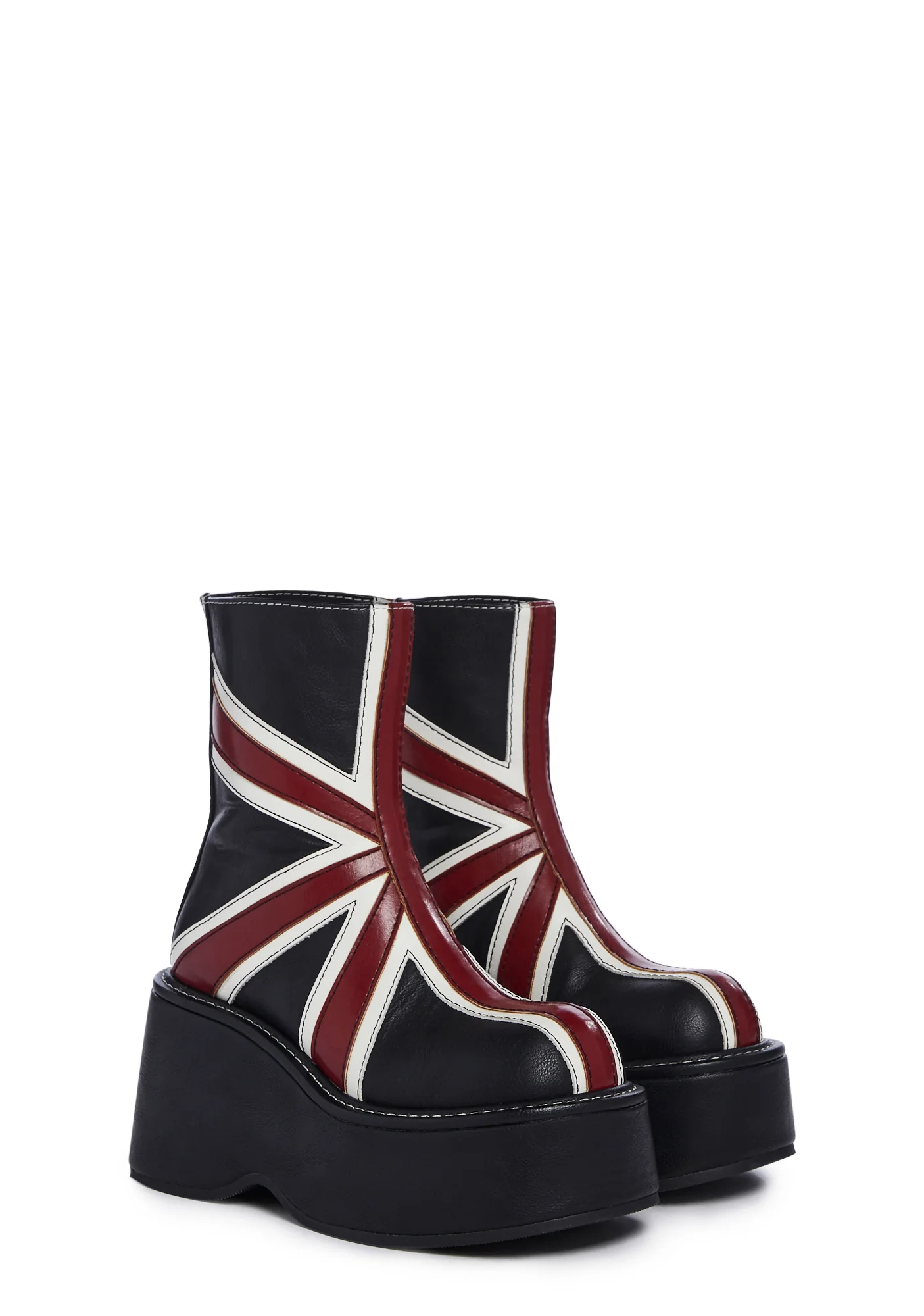 Cool Britannia Wedge Boots - Image 4