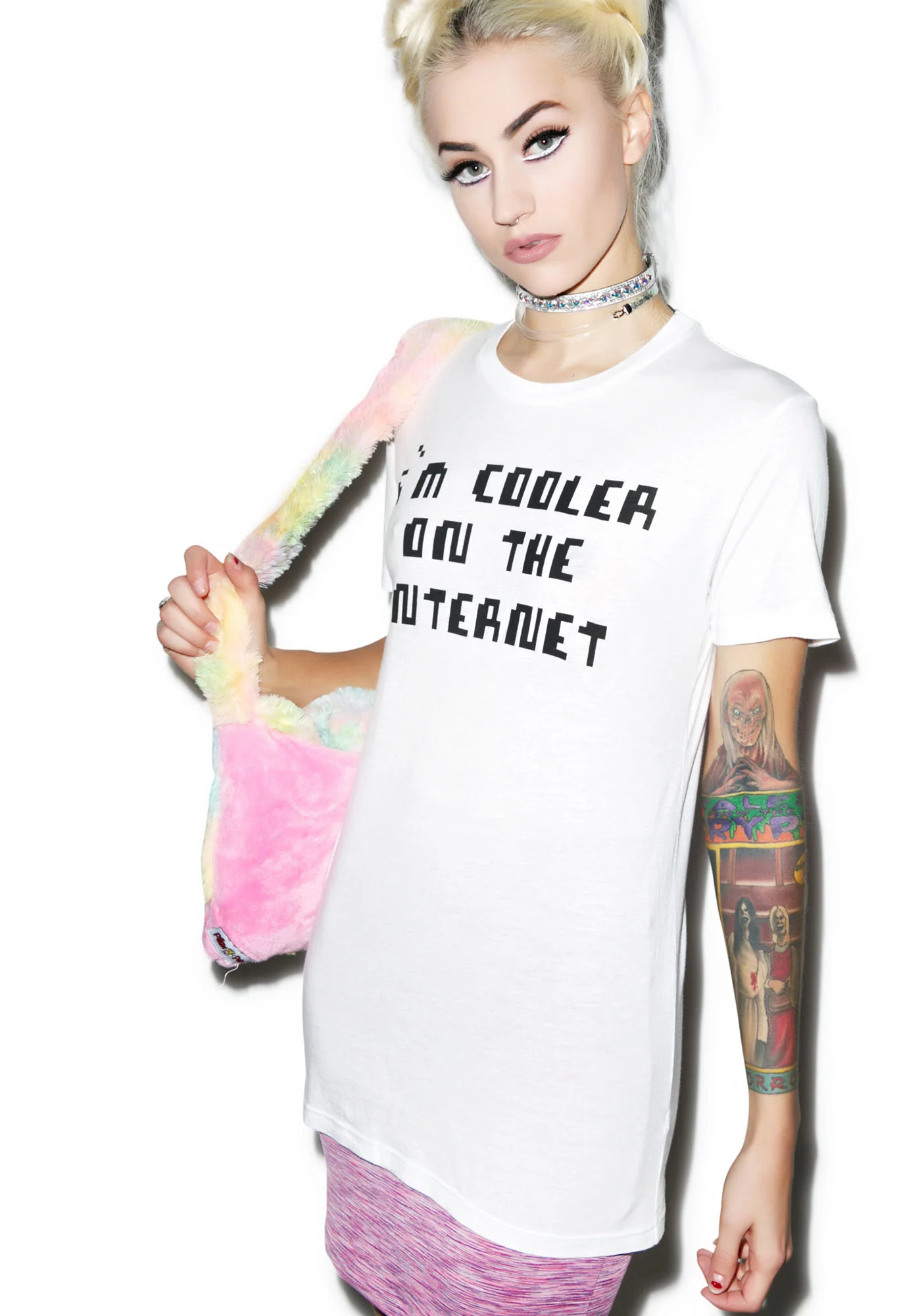 Cooler On The Internet Tee - Image 3