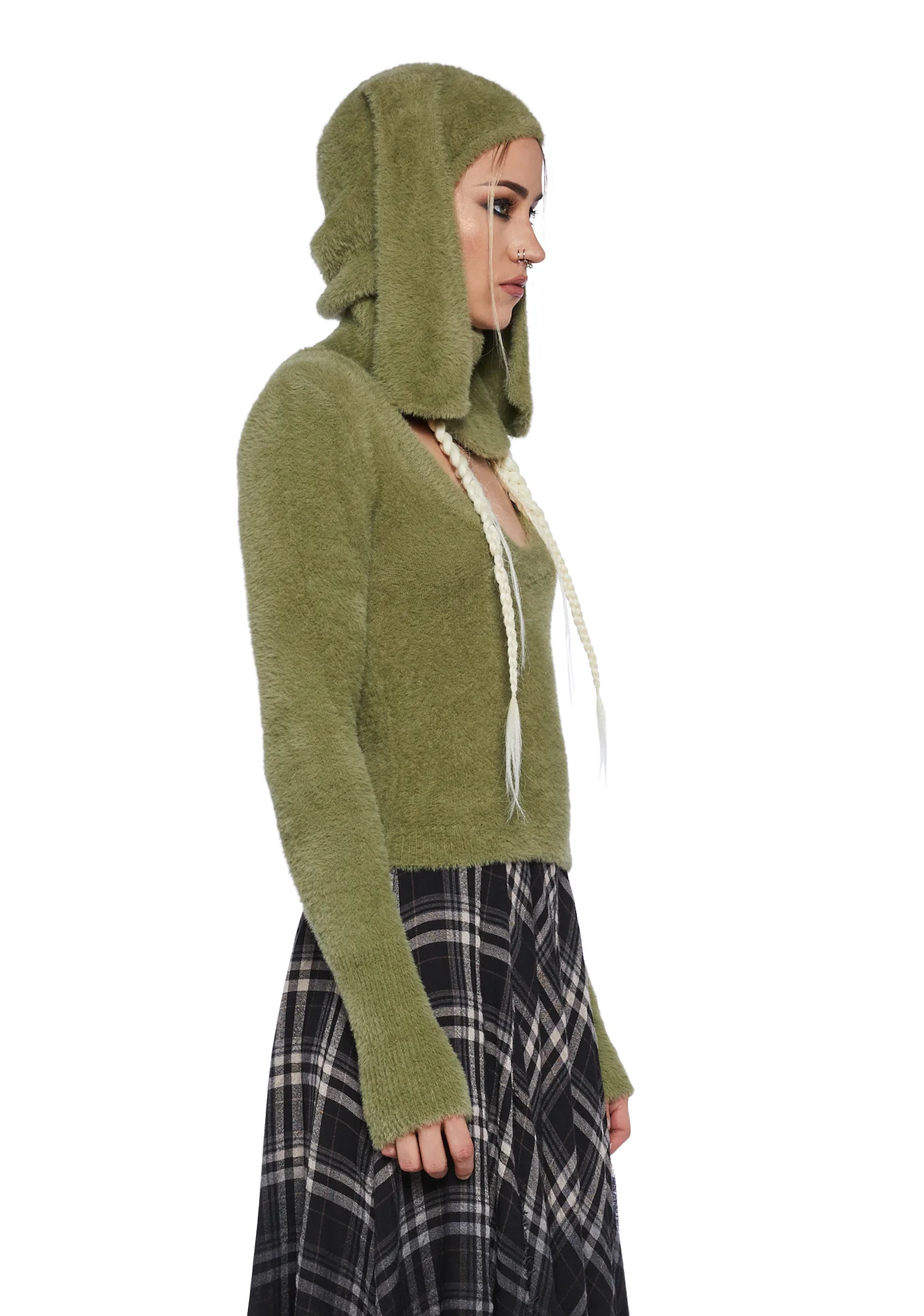 Cooler Than You Sweater & Balaclava Set - Green - Image 3