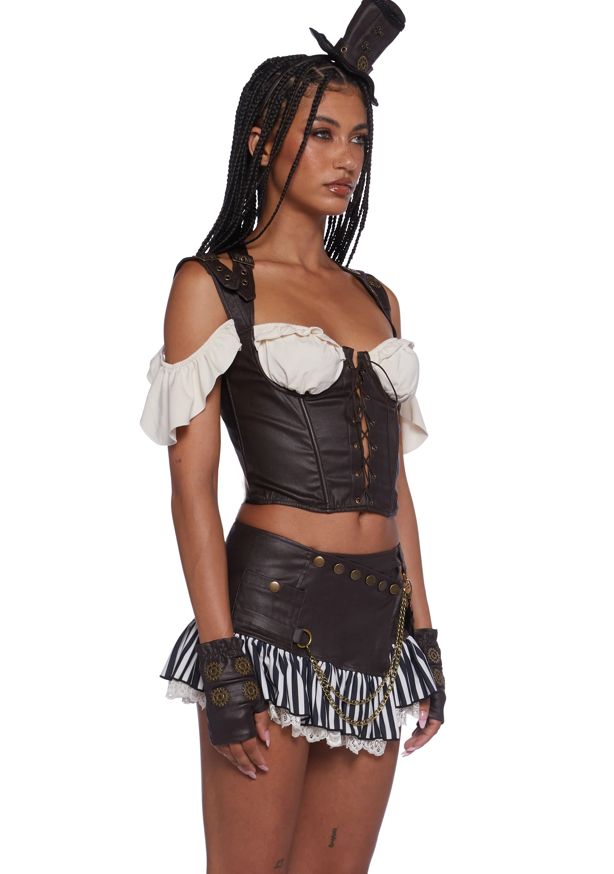 Copper Dreams Steampunk Costume - Image 3