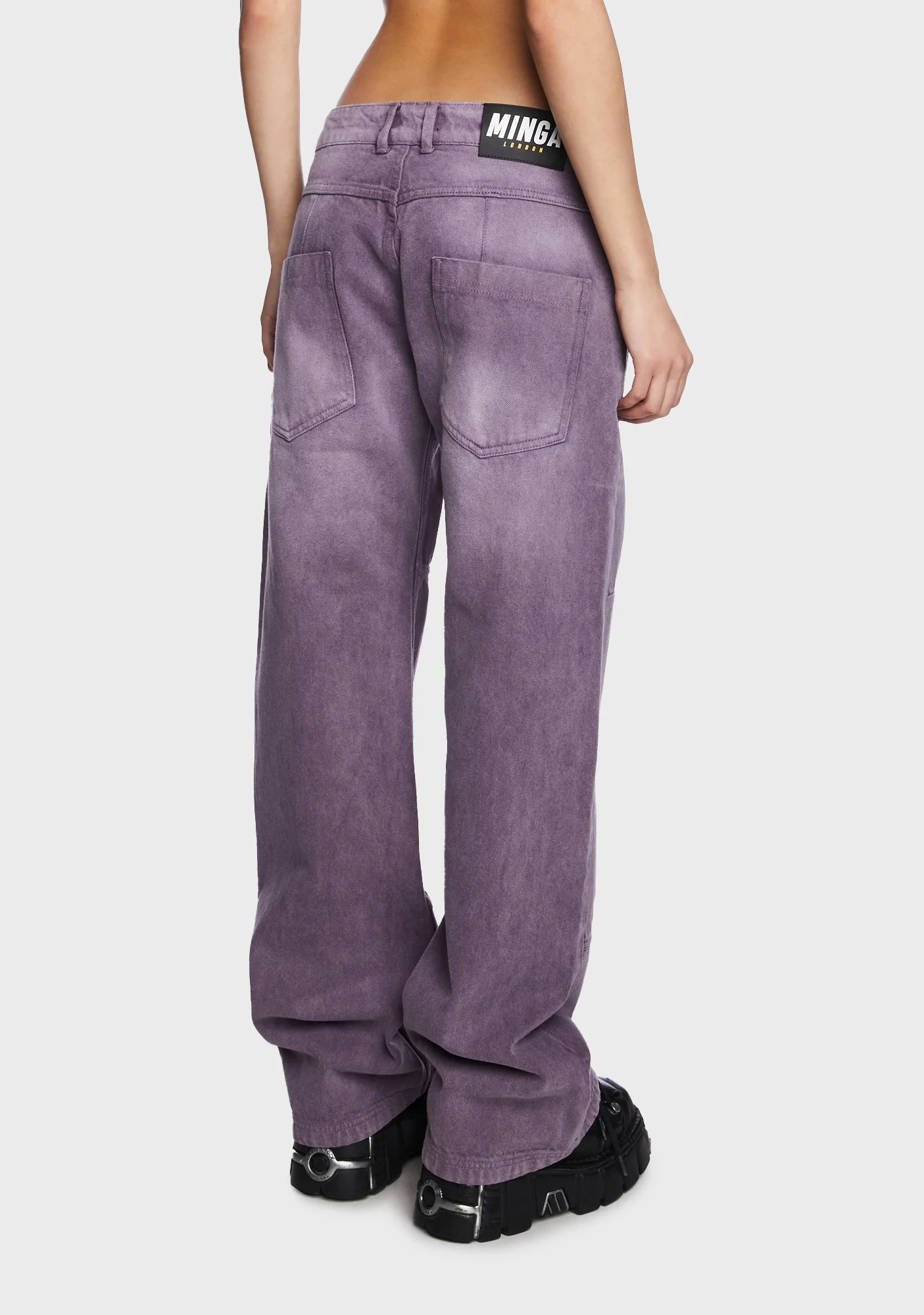 Cora Washed Straight Jeans - Image 4