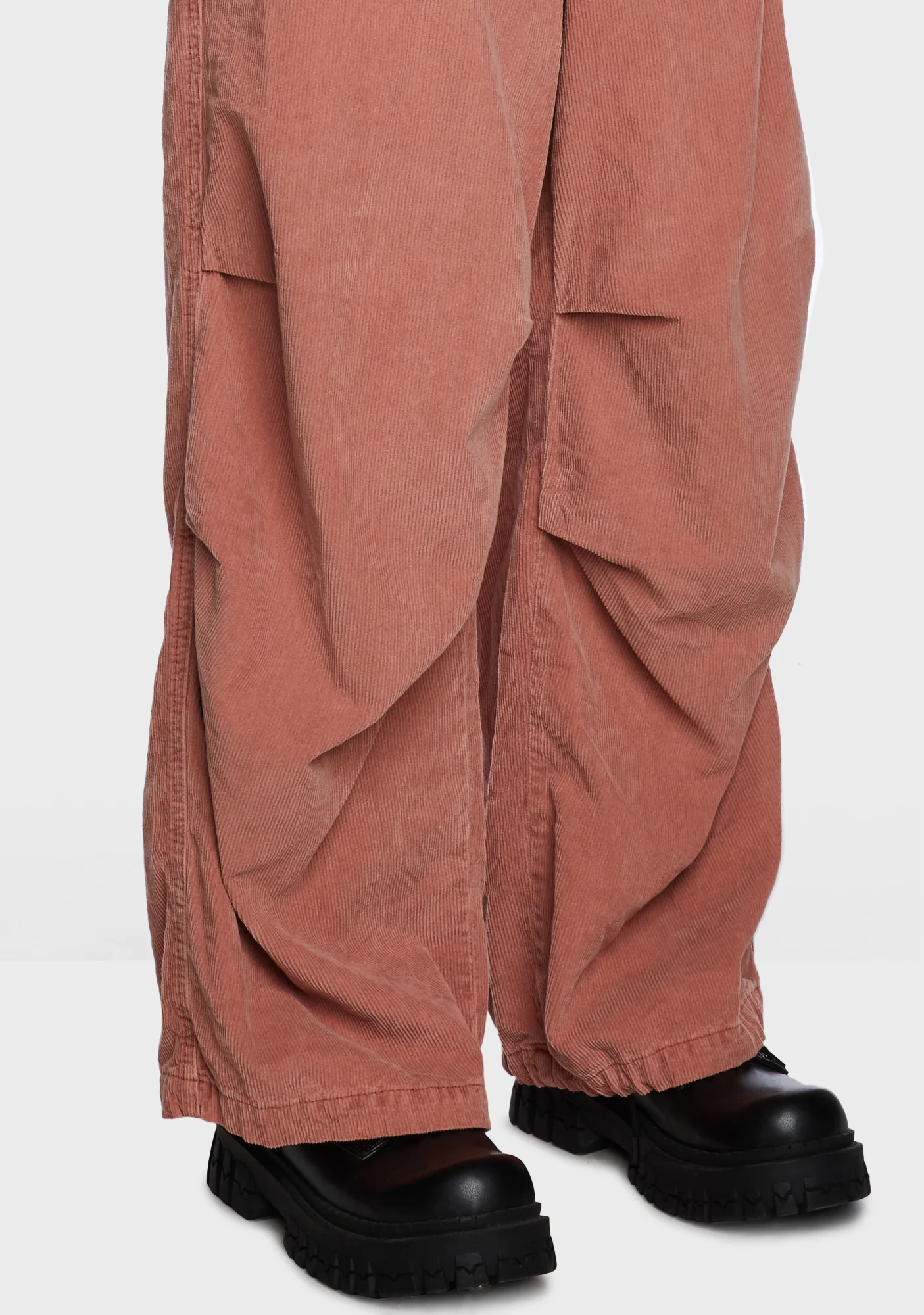 Corduroy Baggy Tech Pants - Image 2