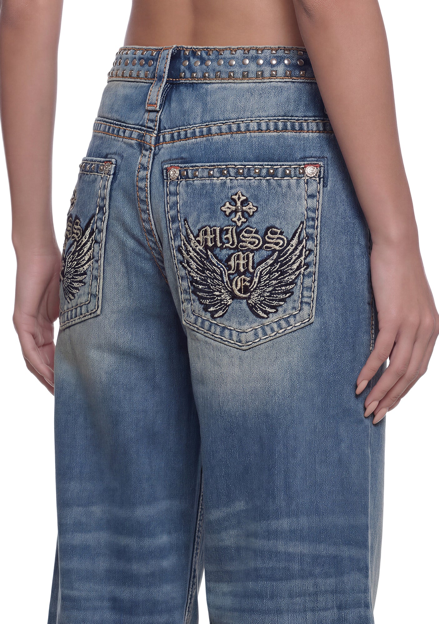 Corina Baggy Wide Leg 32" - Image 2