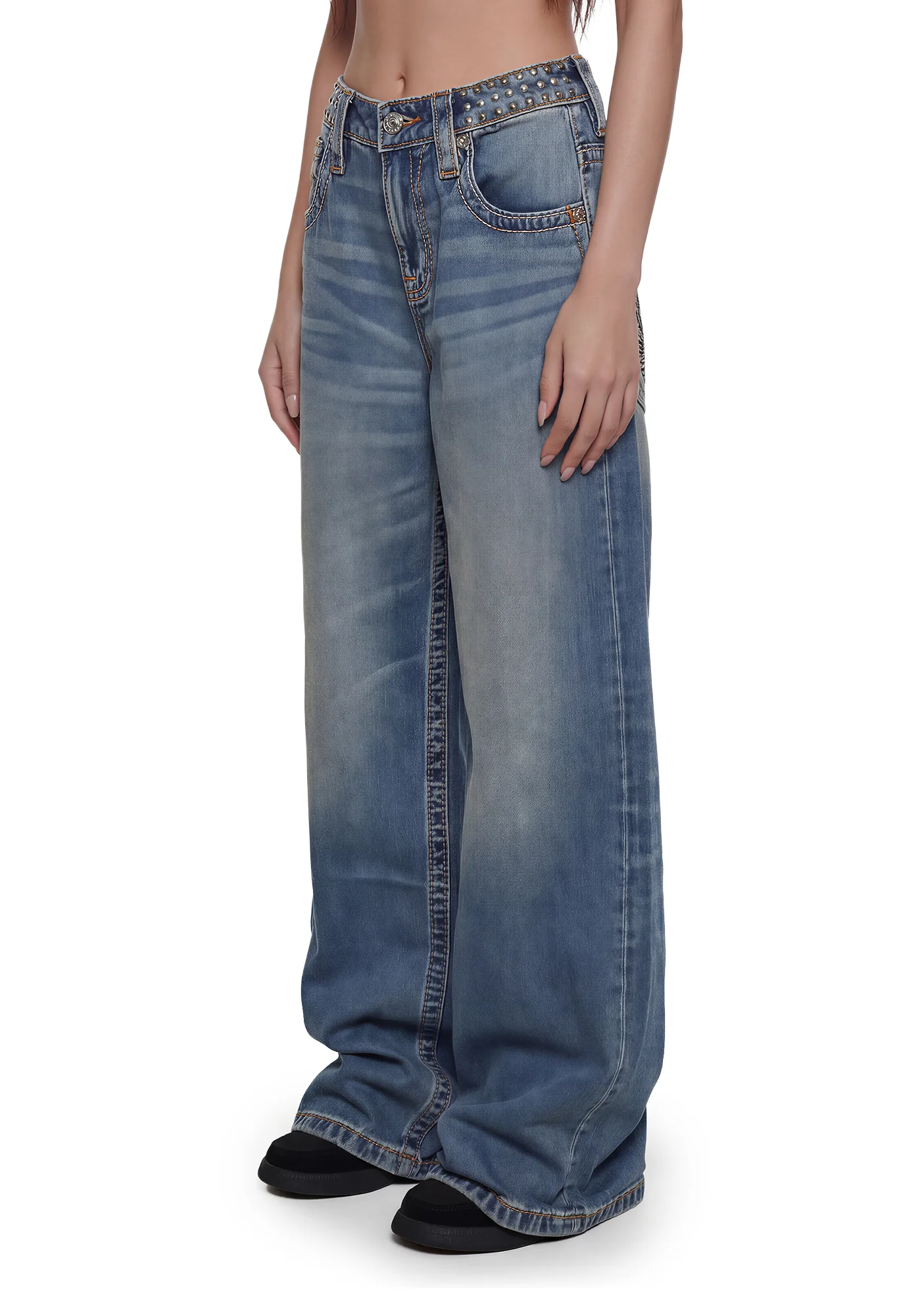 Corina Baggy Wide Leg 32" - Image 4