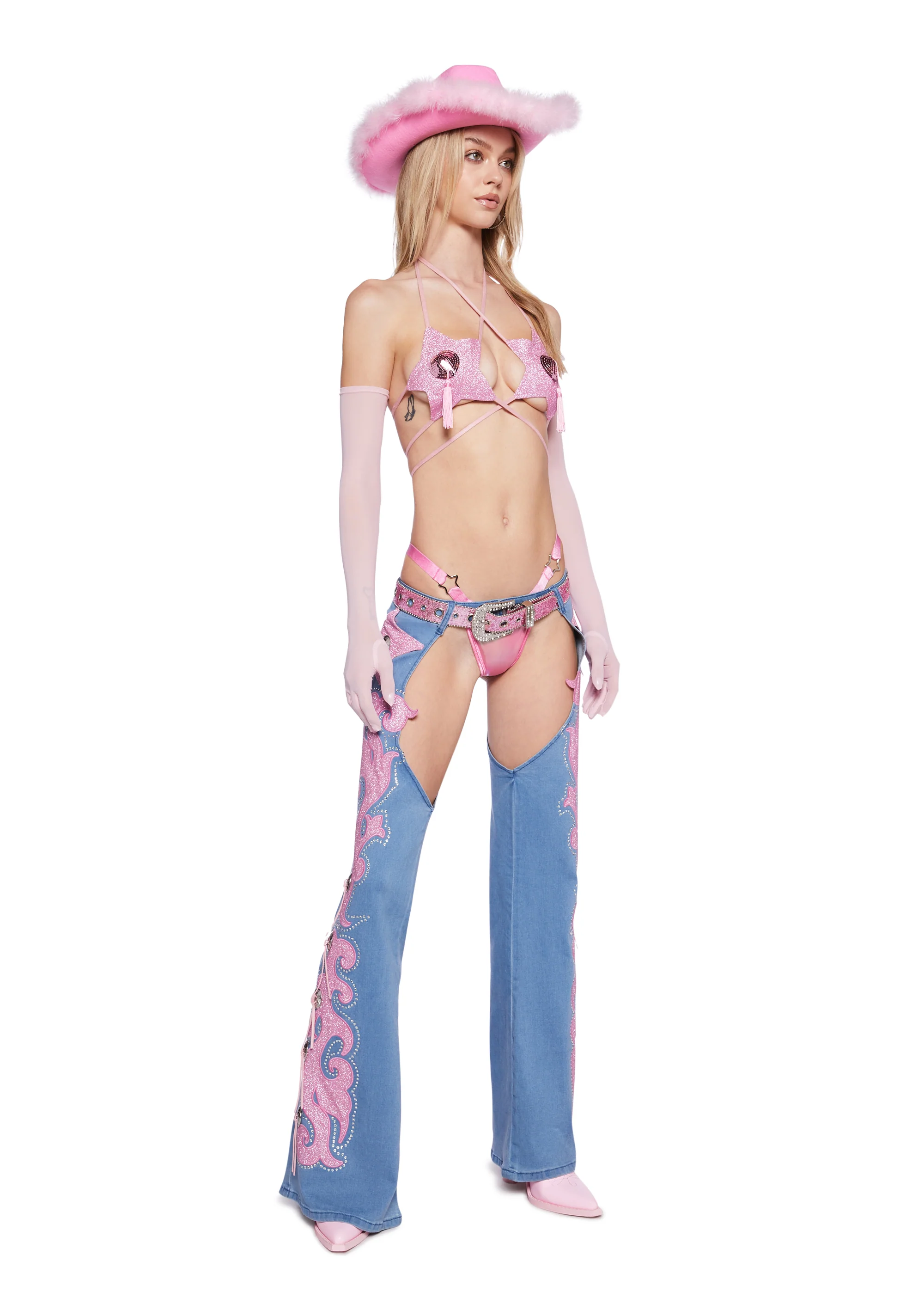 Cosmic Cowgirl Bikini Top - Image 2