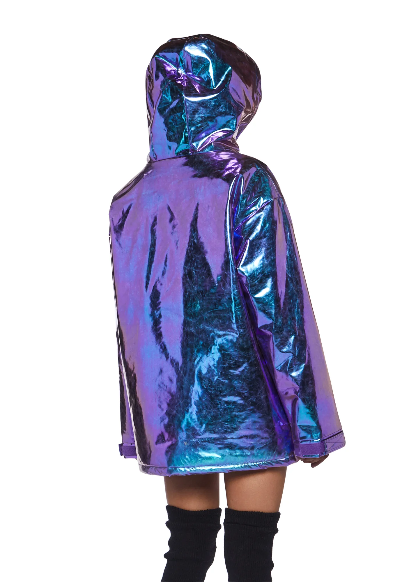 Cosmic Snowboarder Metallic Pullover - Image 4