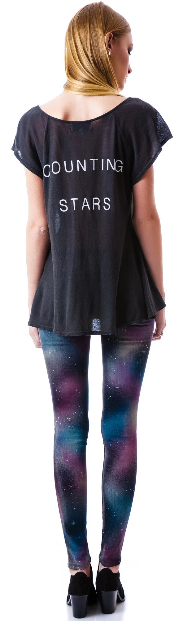 Counting Stars Blue Lagoon Henley - Image 2
