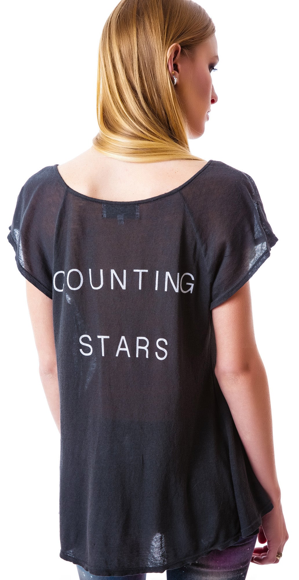 Counting Stars Blue Lagoon Henley - Image 3