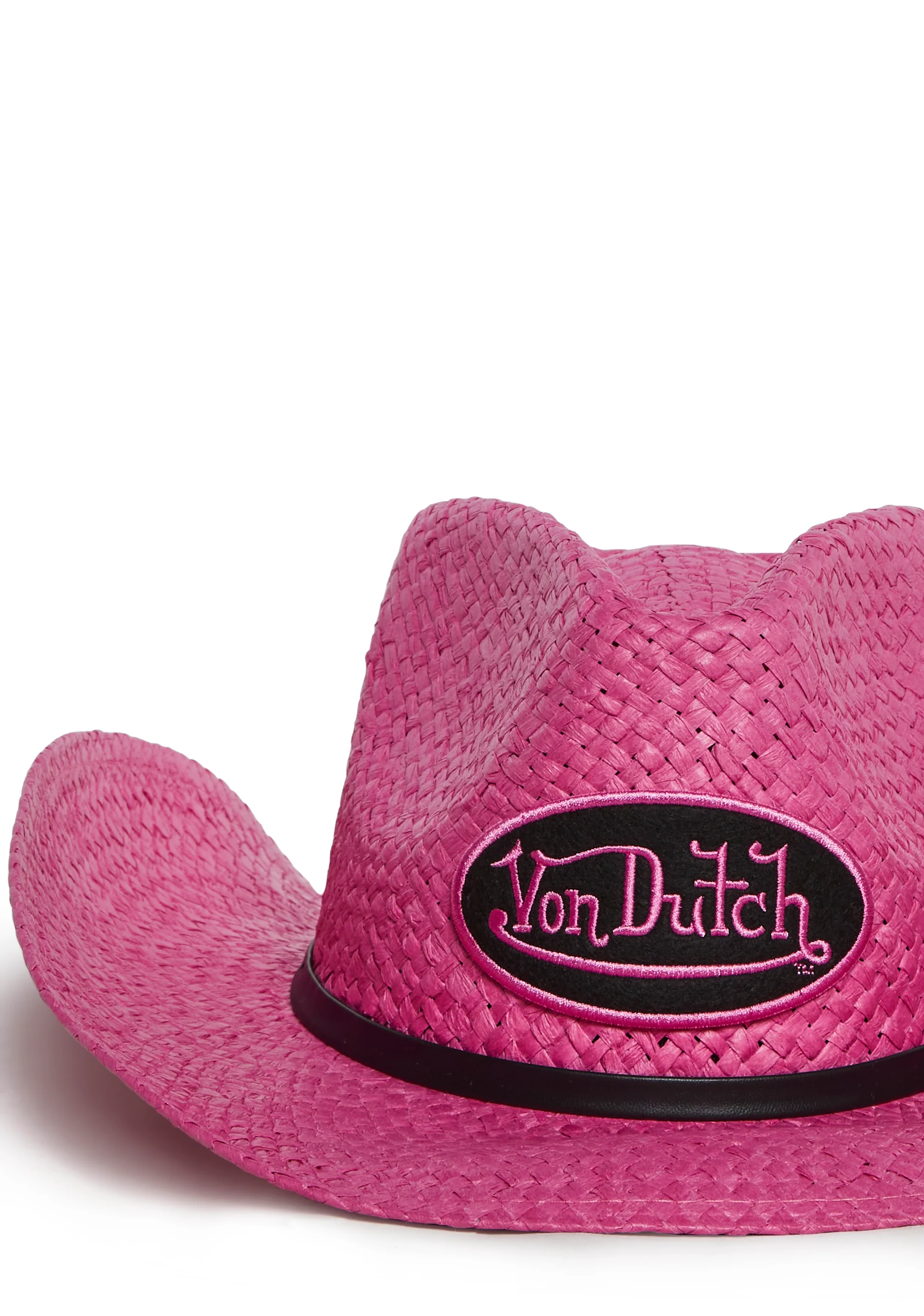 Von Dutch Cowboy Hat - Pink - Image 4