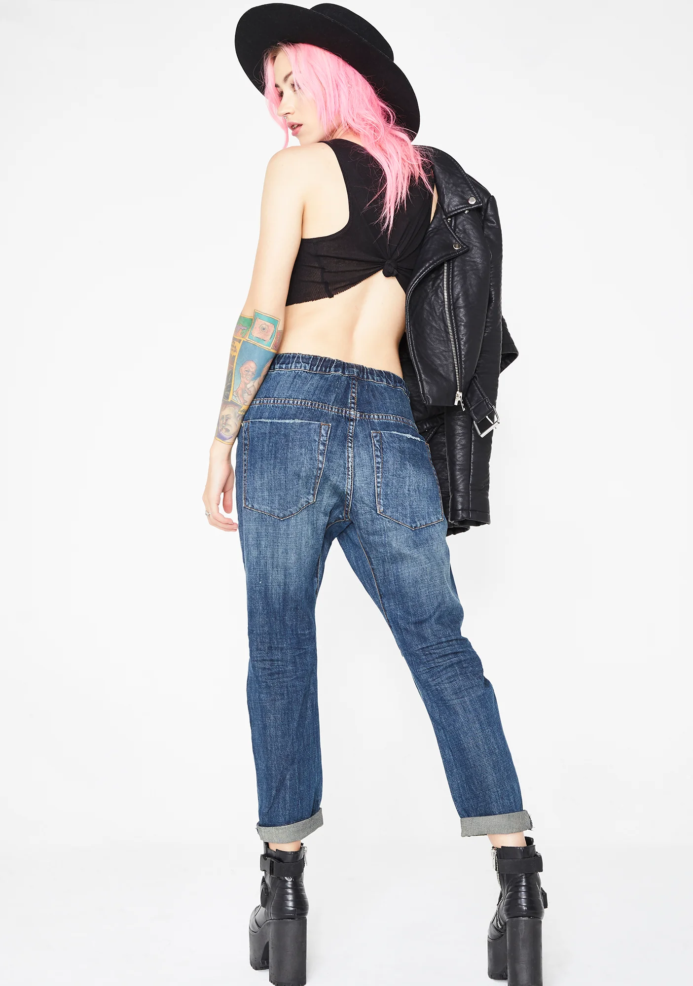 Cowboy Shabbies Drawstring Joggers - Image 4