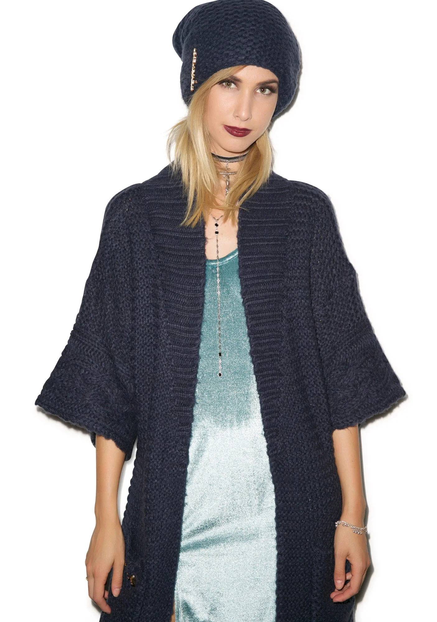 Cozy Cardigan - Light Brown - Image 2