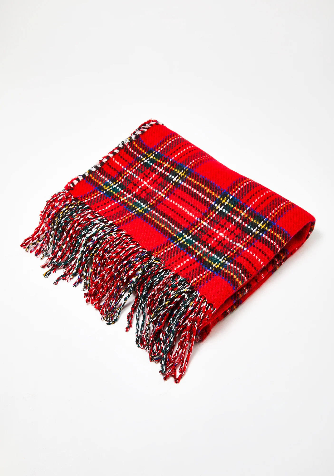 Cozy Up Plaid Scarf - Image 4