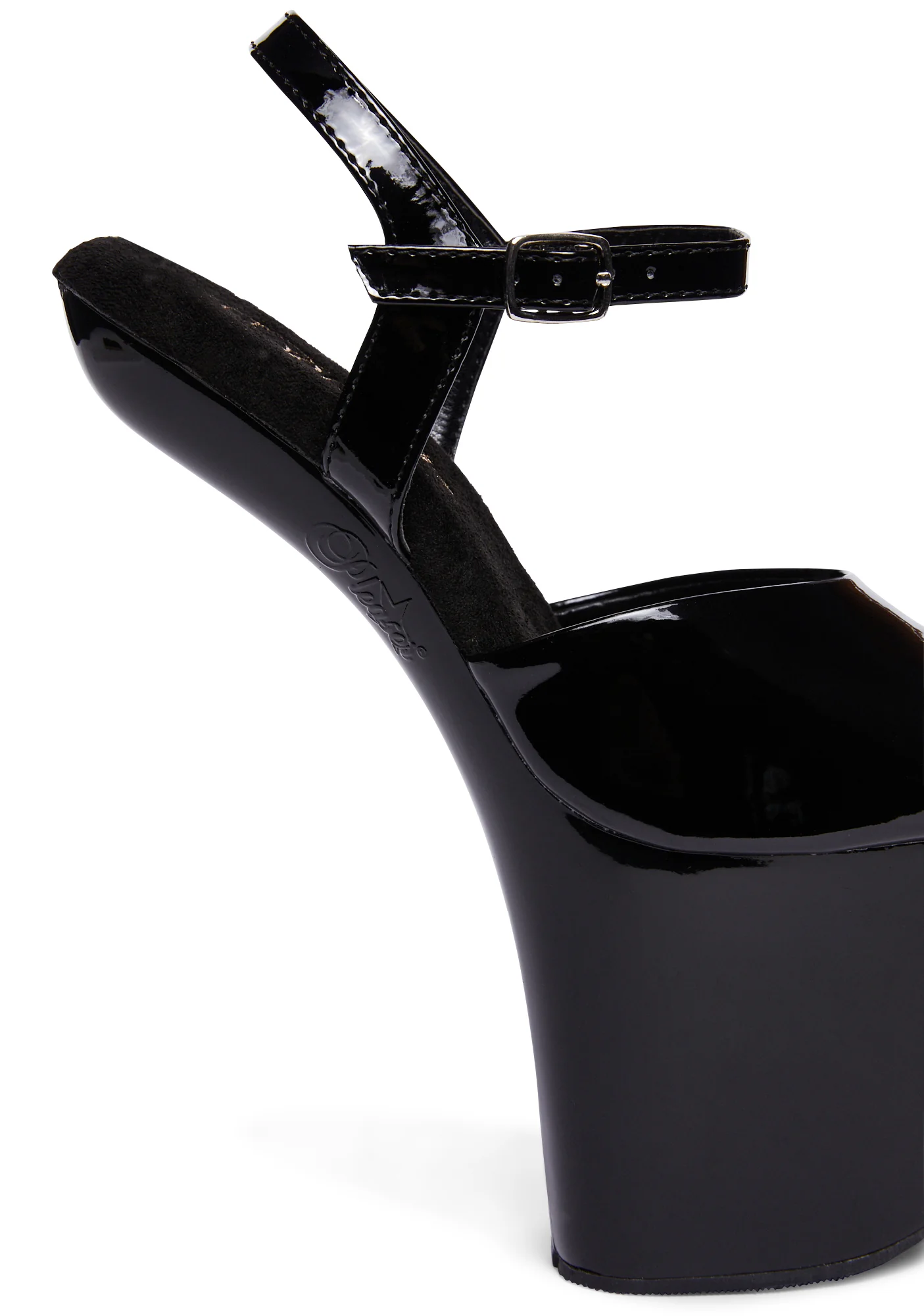 Craze Craze-808 Heelless Sandals - Black - Image 2