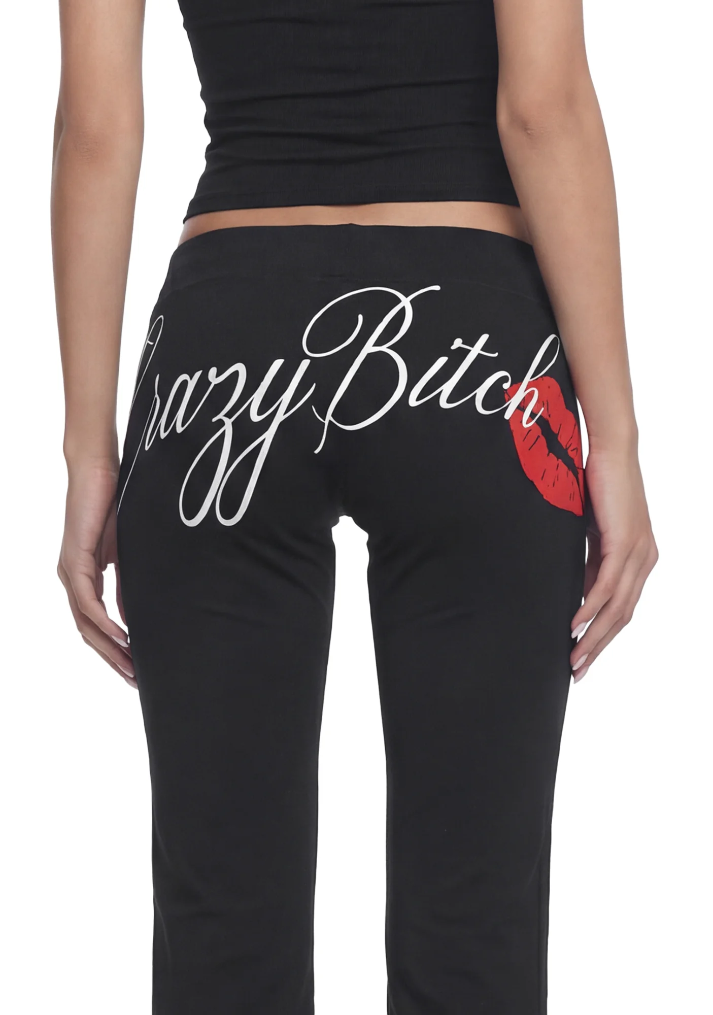 Let's Go Crazy Pants - Black - Image 5