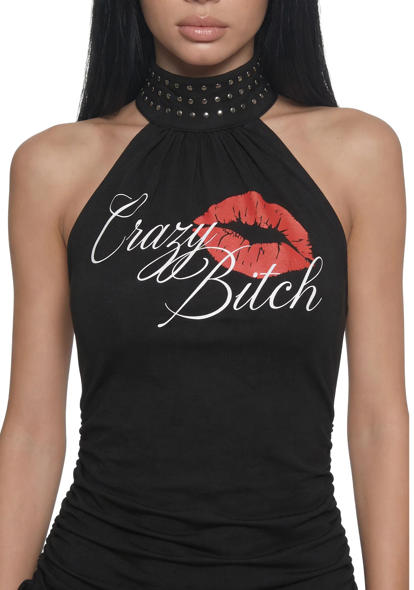 Let's Go Crazy Halter Top - Image 5