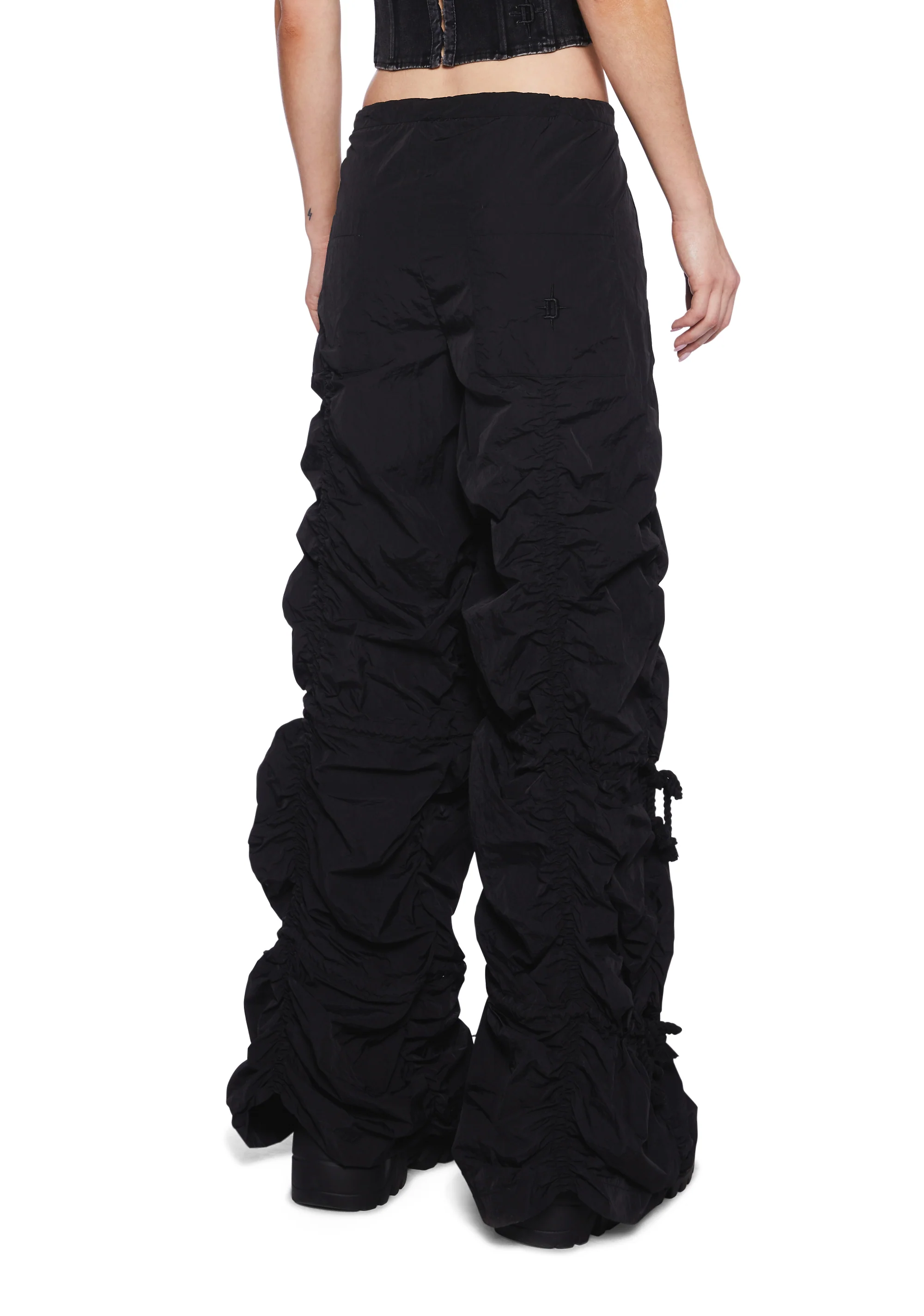 Pitch Gathered Parachute Pants - Image 4