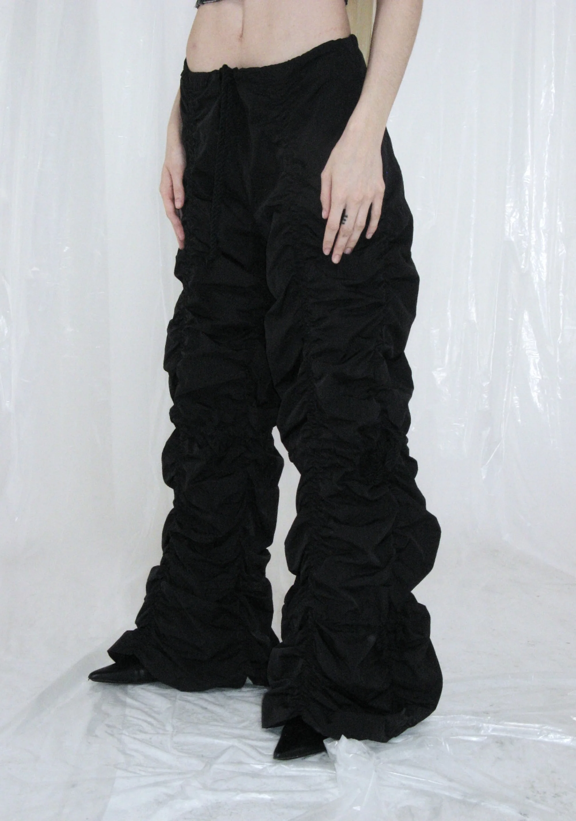 Pitch Gathered Parachute Pants - Image 6
