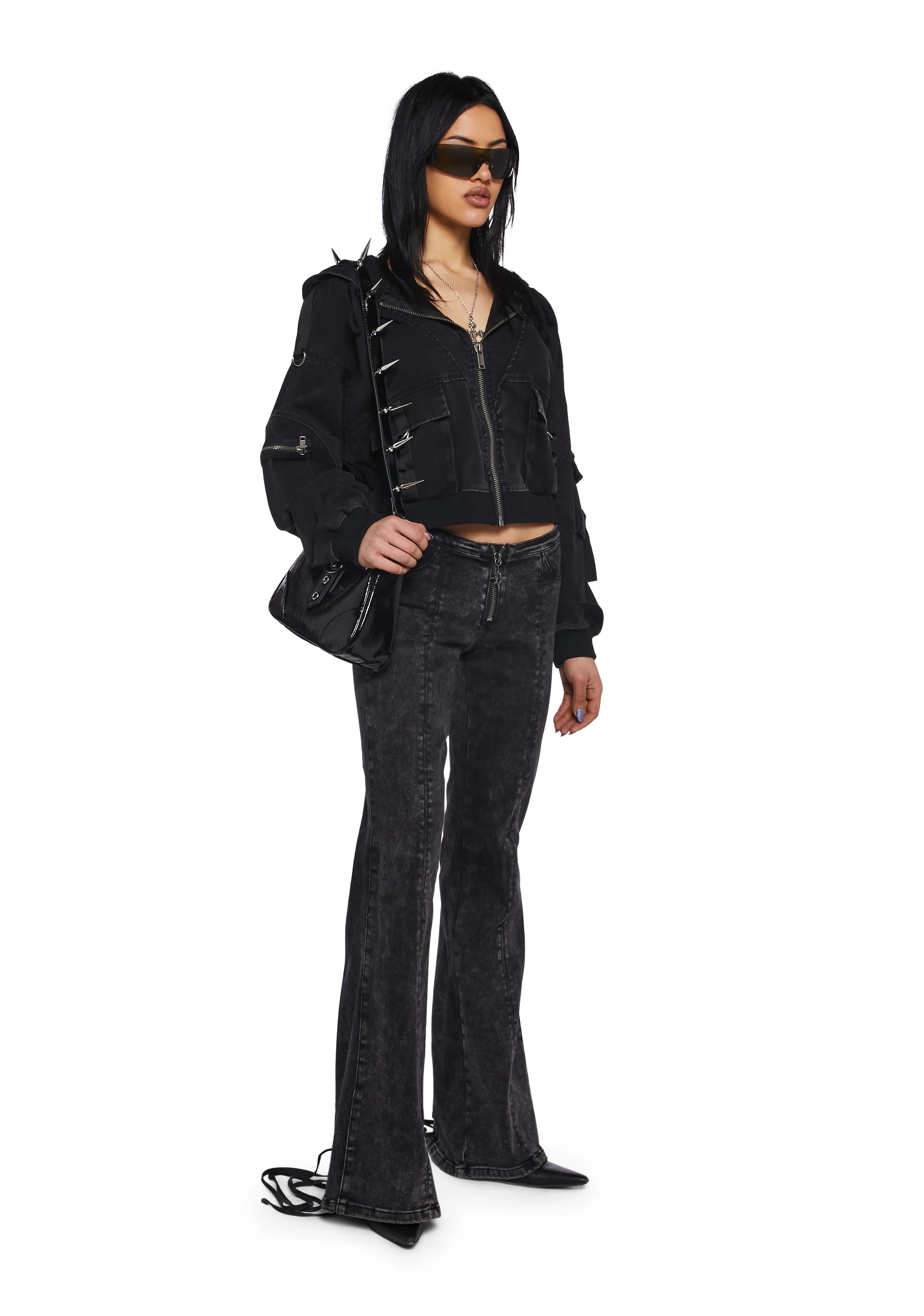 Wild Ranger Cropped Cargo Jacket - Image 2