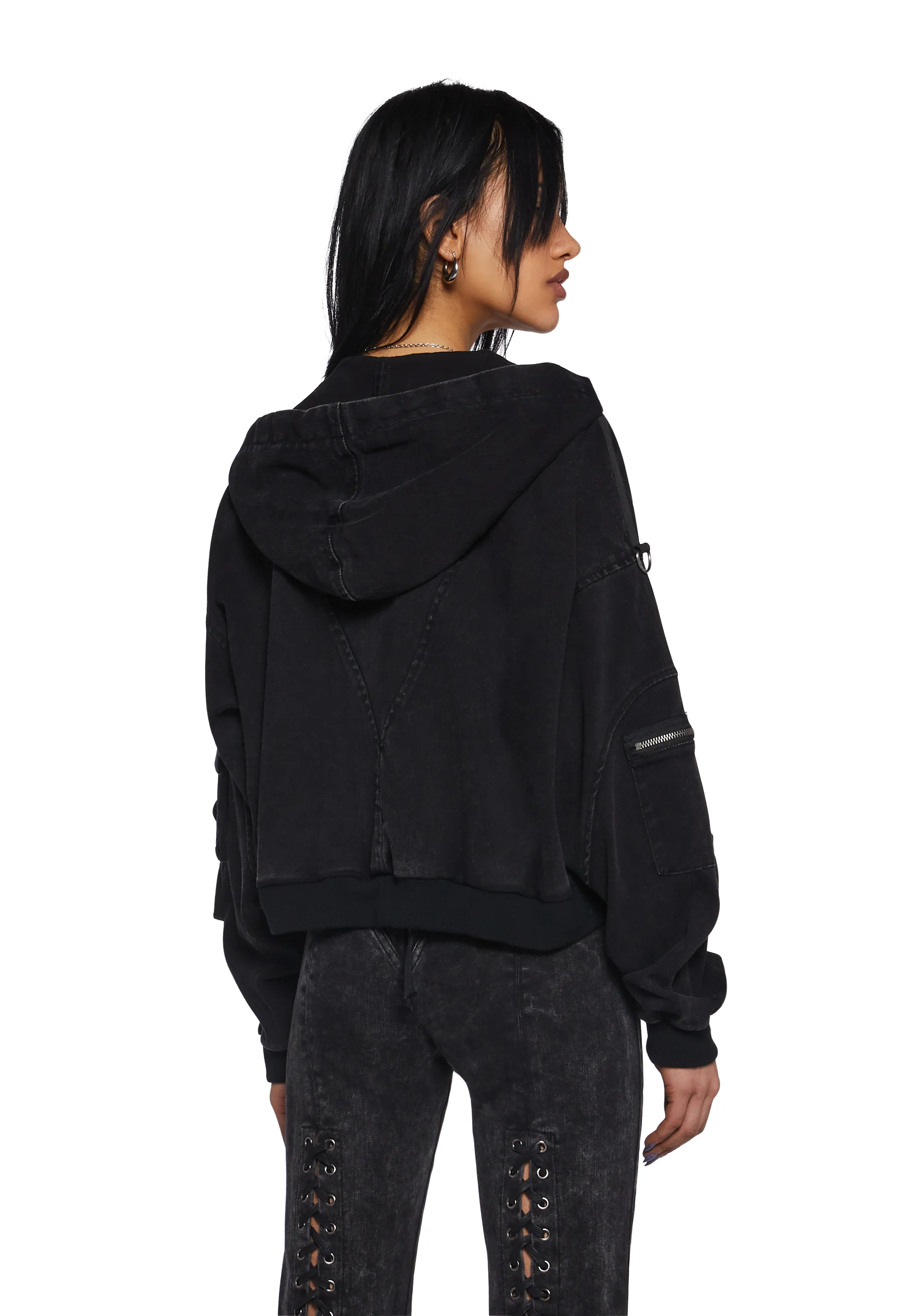 Wild Ranger Cropped Cargo Jacket - Image 4