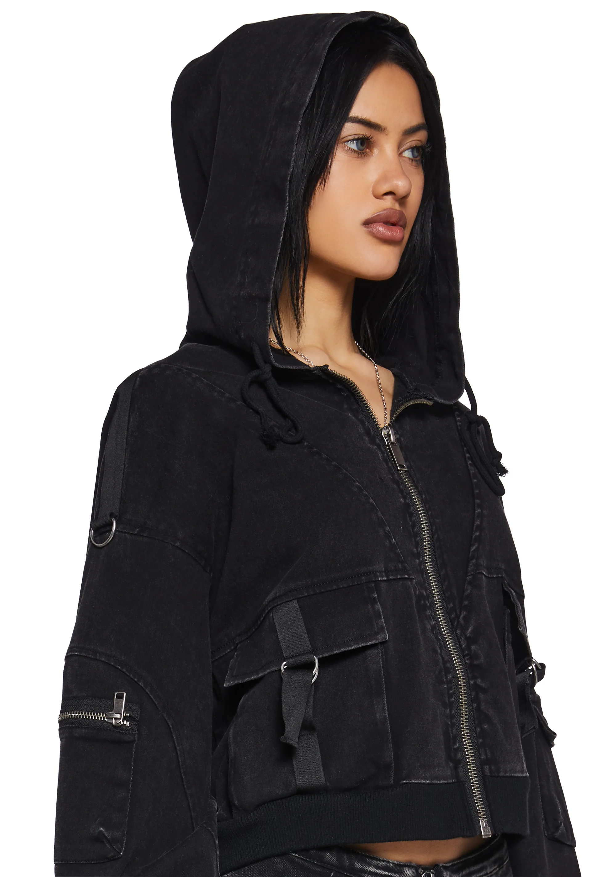 Wild Ranger Cropped Cargo Jacket - Image 5