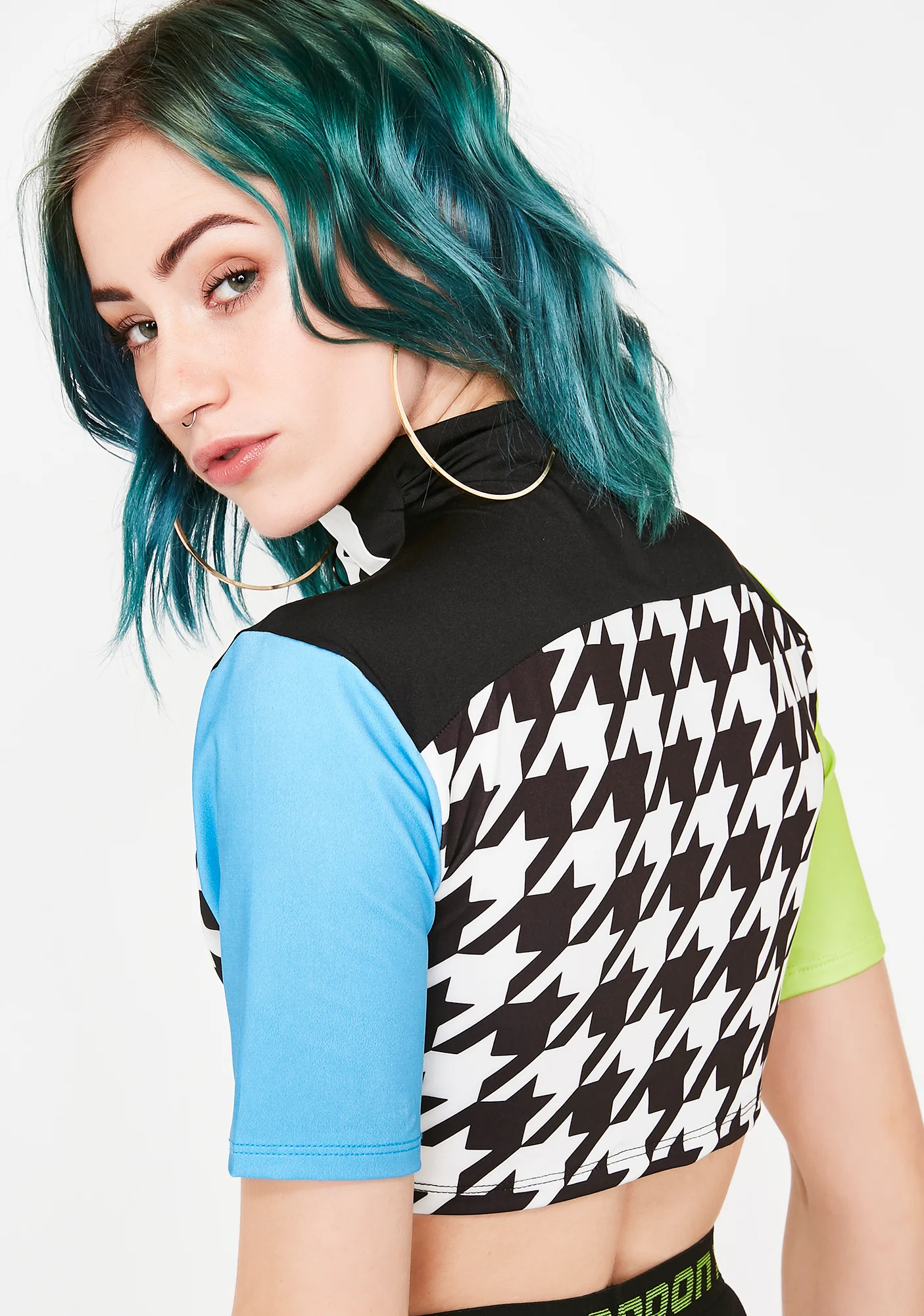 Cropped Through Zip Top - Image 4