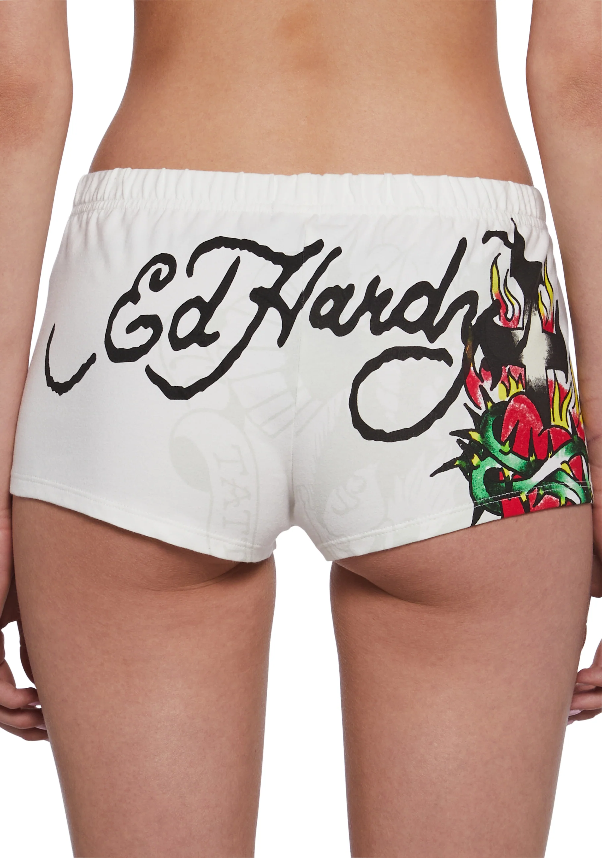 Cross Heart Booty Shorts - Image 5