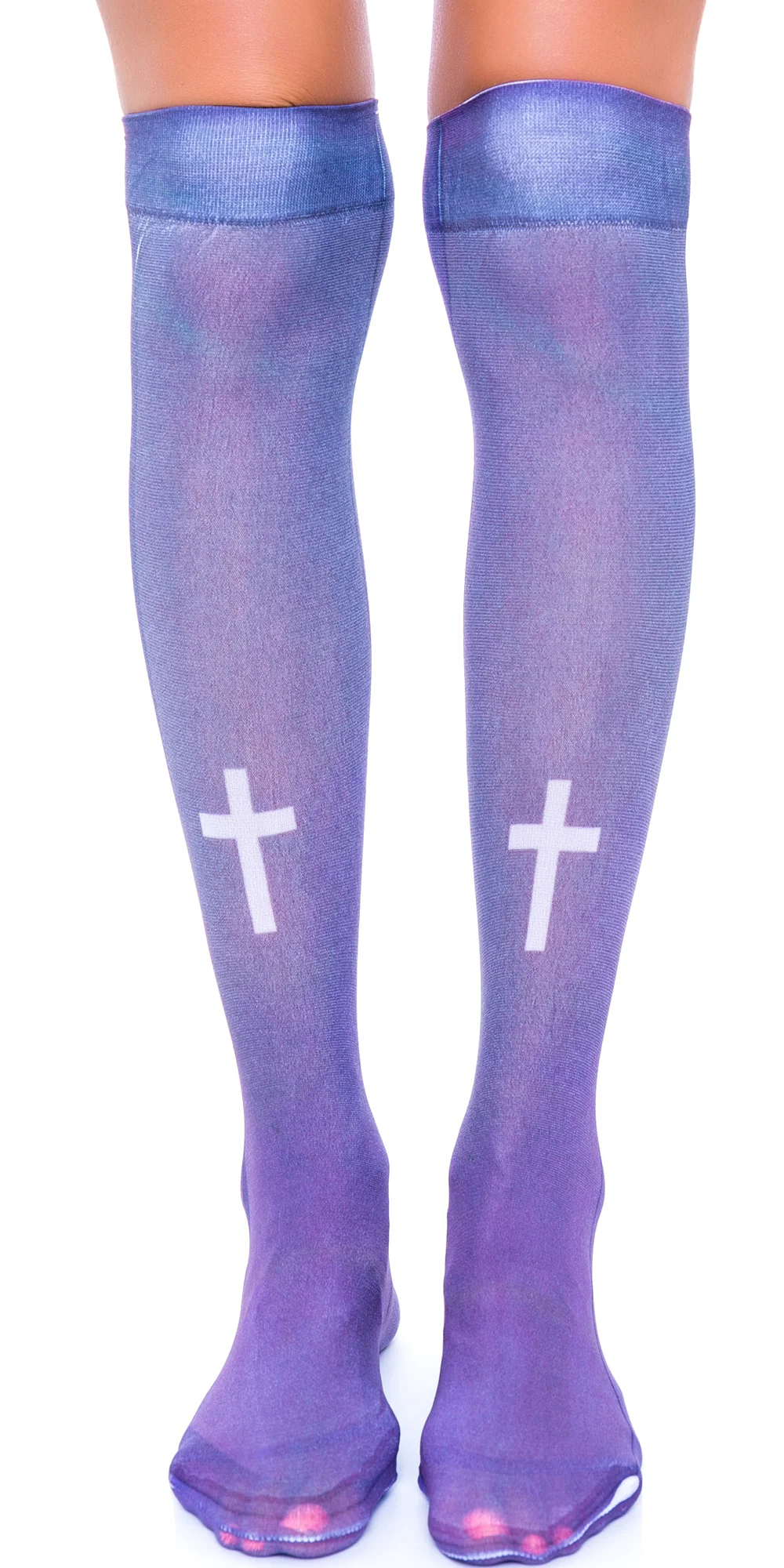 Cross Knee High Sox - Image 5
