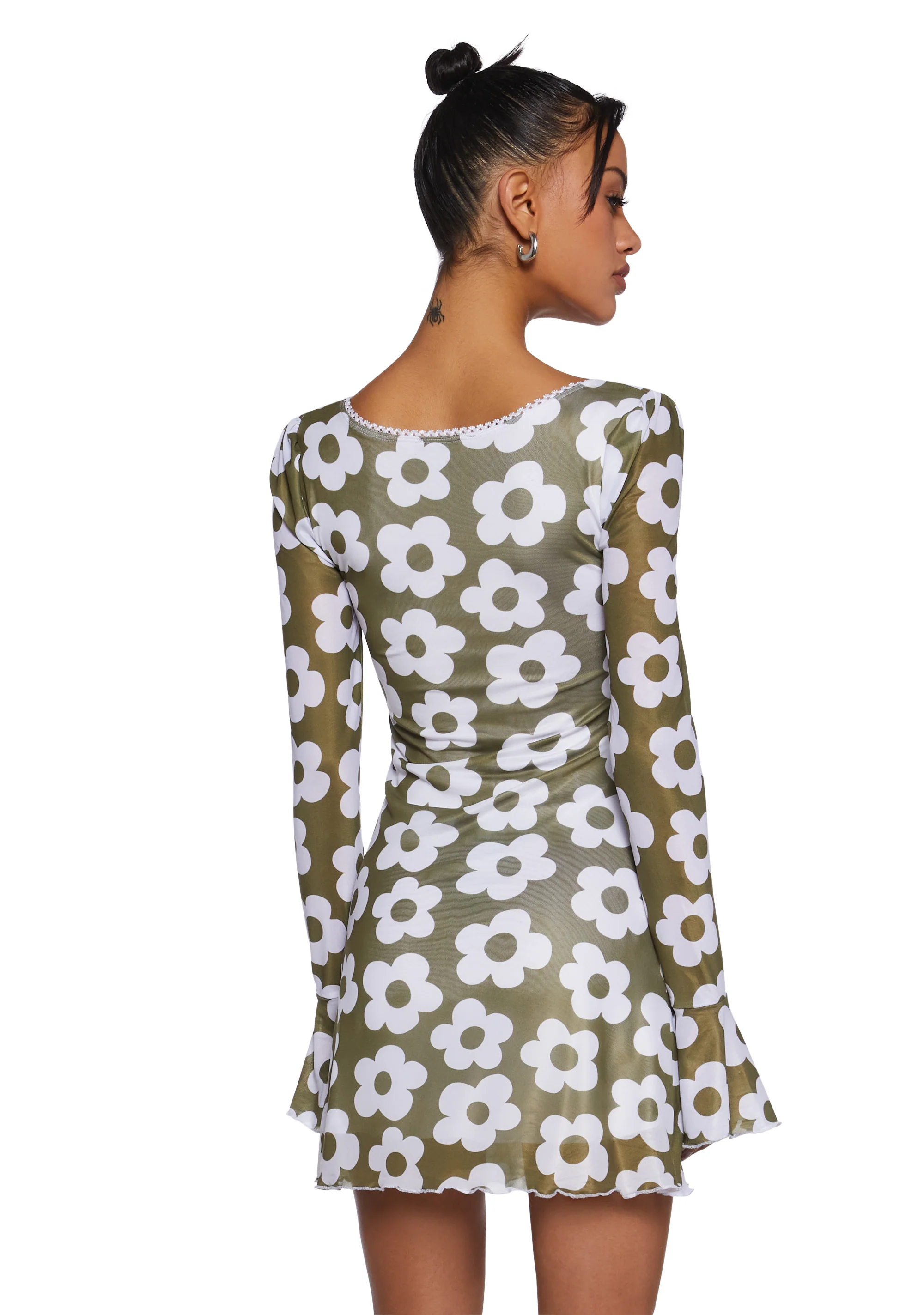 Cross Posting Babe Mini Dress - Image 4